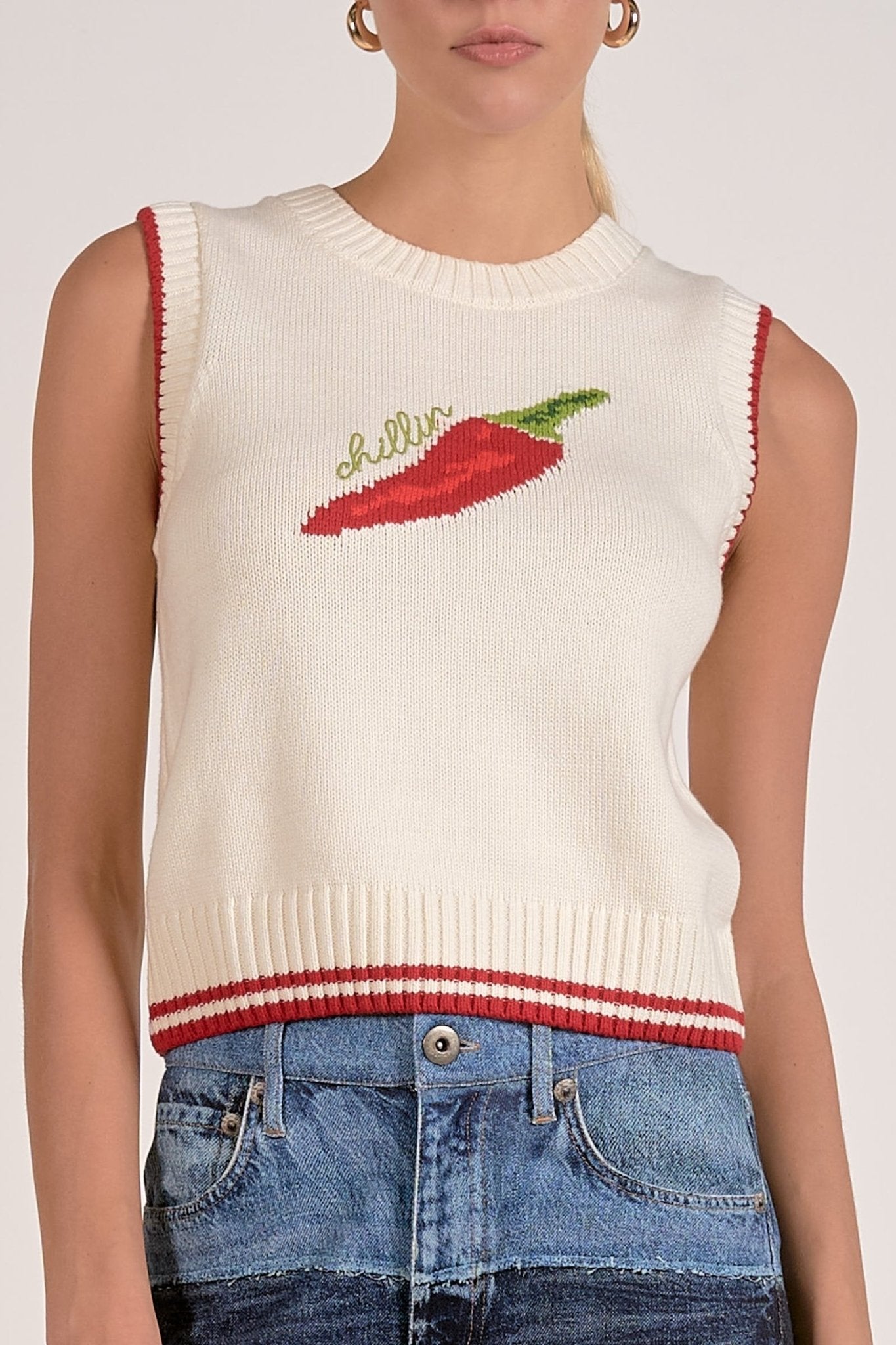 Chili Sweater by Elan at Shirley Shoppe