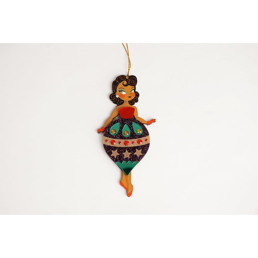 Christmastree Ornament with Stars by Laliblue by Quirks! at Shirley Shoppe