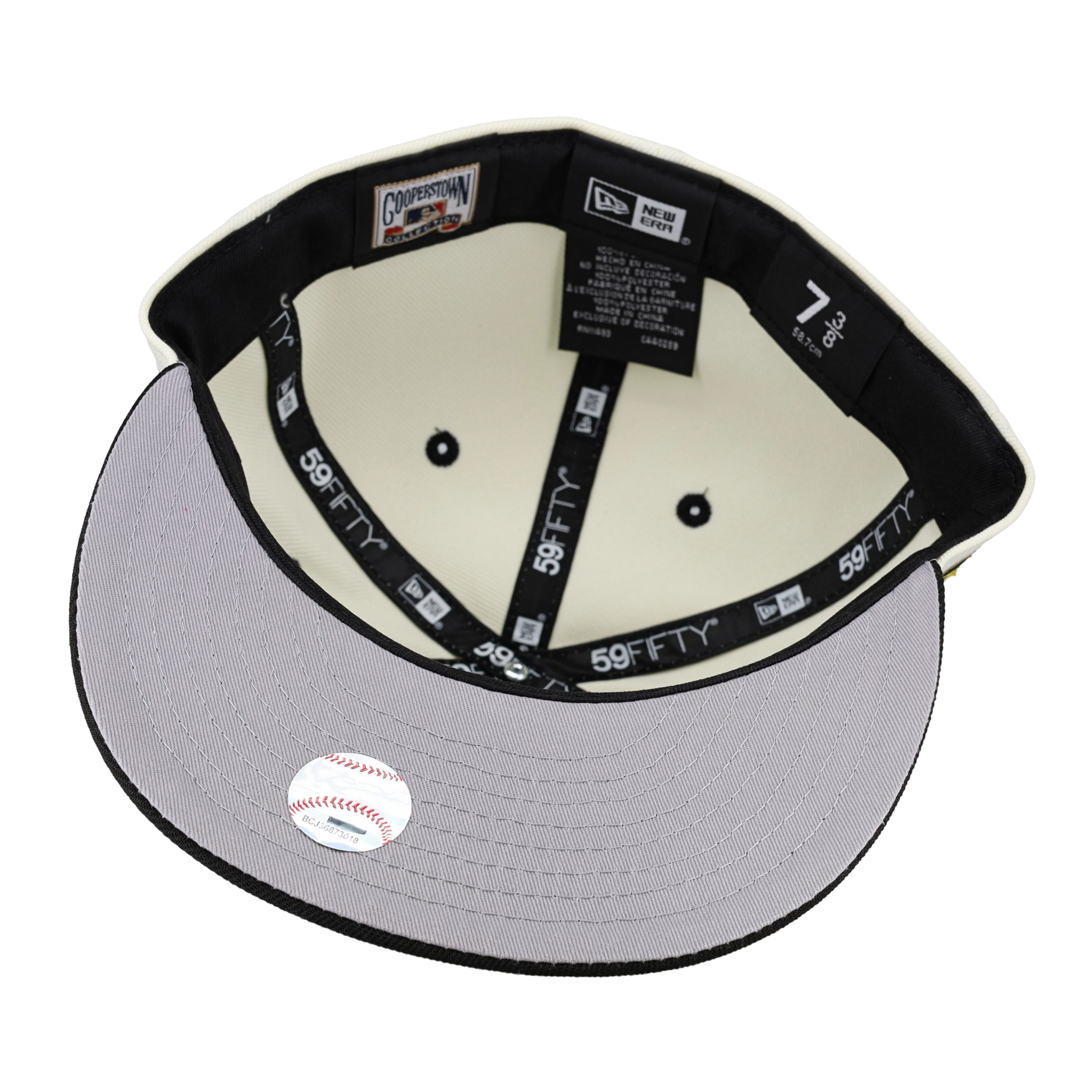 Oakland Athletics Stomper Mascot 50th Anniversary Patch 59Fifty Fitted Hat