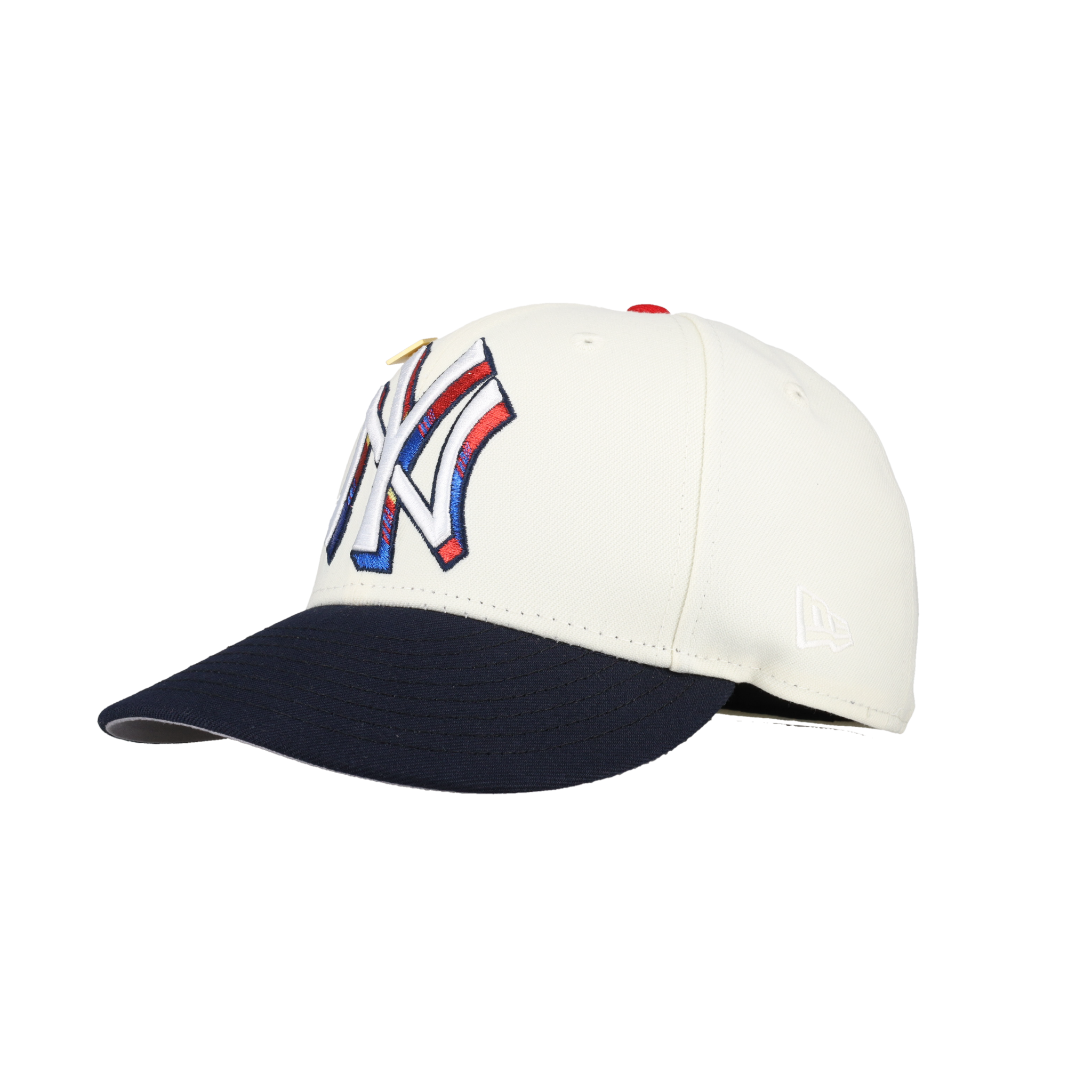 New York Yankees Chrome 2009 Inaugural Season Patch 59Fifty Fitted Hat