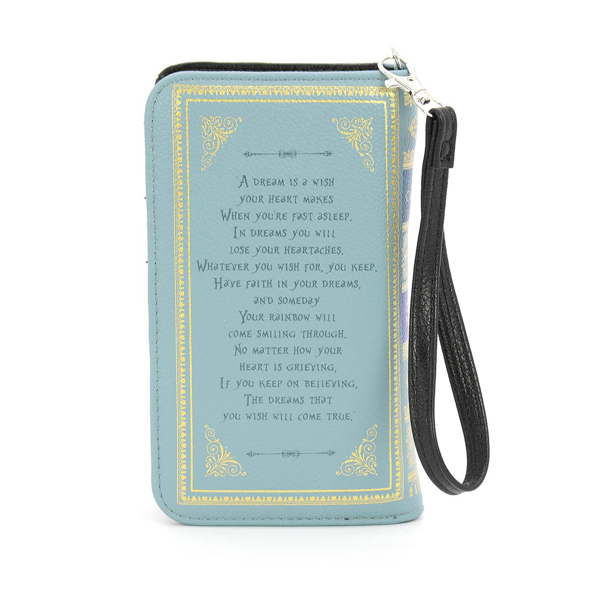 Cinderella Book Wallet Wristlet by Quirks! at Shirley Shoppe