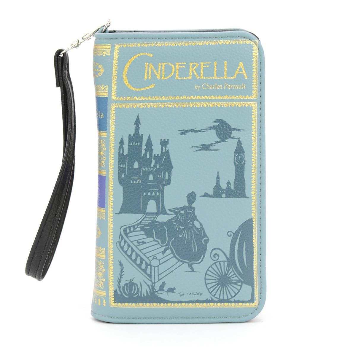 Cinderella Book Wallet Wristlet by Quirks! at Shirley Shoppe