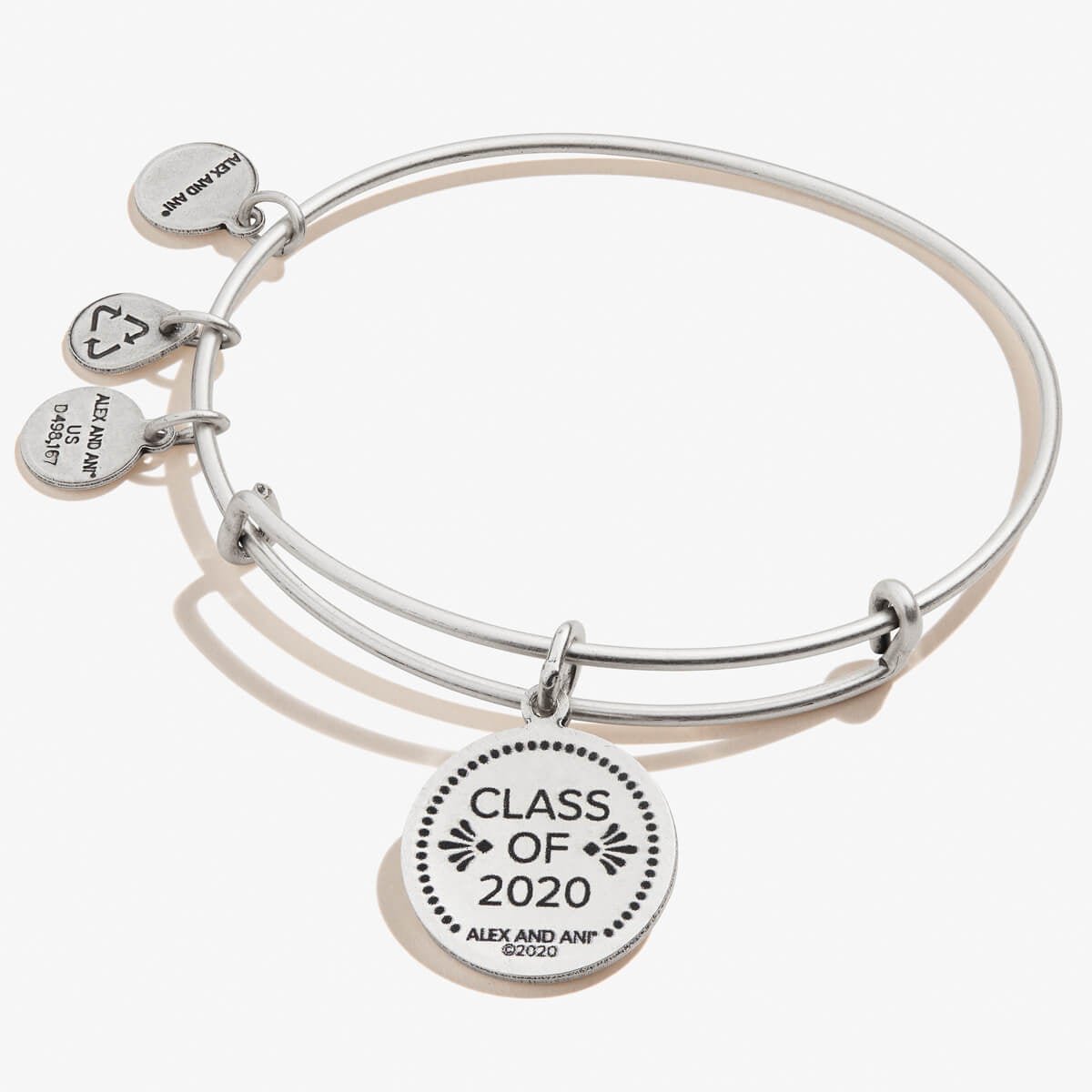 Class of 2020 Charm Bangle by ALEX AND ANI at Shirley Shoppe