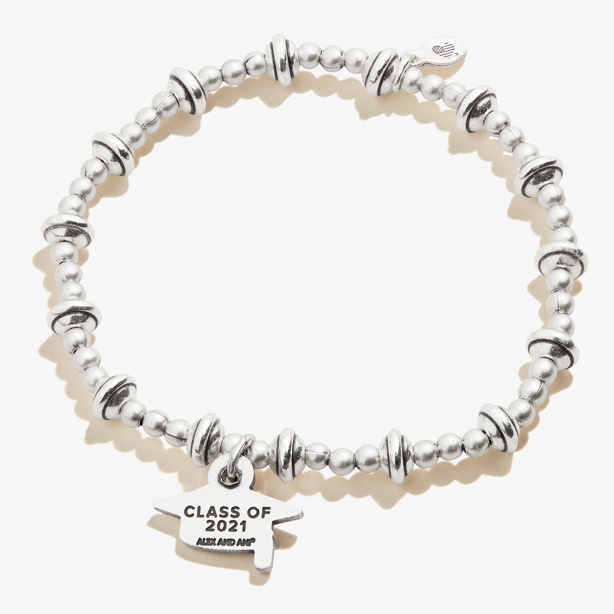 Class of 2021 Stretch Bracelet by ALEX AND ANI at Shirley Shoppe