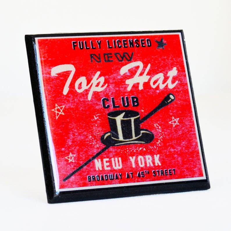 Classic Cocktail Lounge Drink Coaster Set by Quirks! at Shirley Shoppe