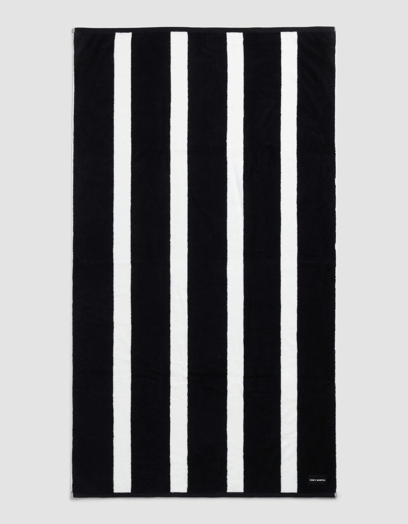 Classic Stripe Resort Towel by Cozy Earth at Shirley Shoppe