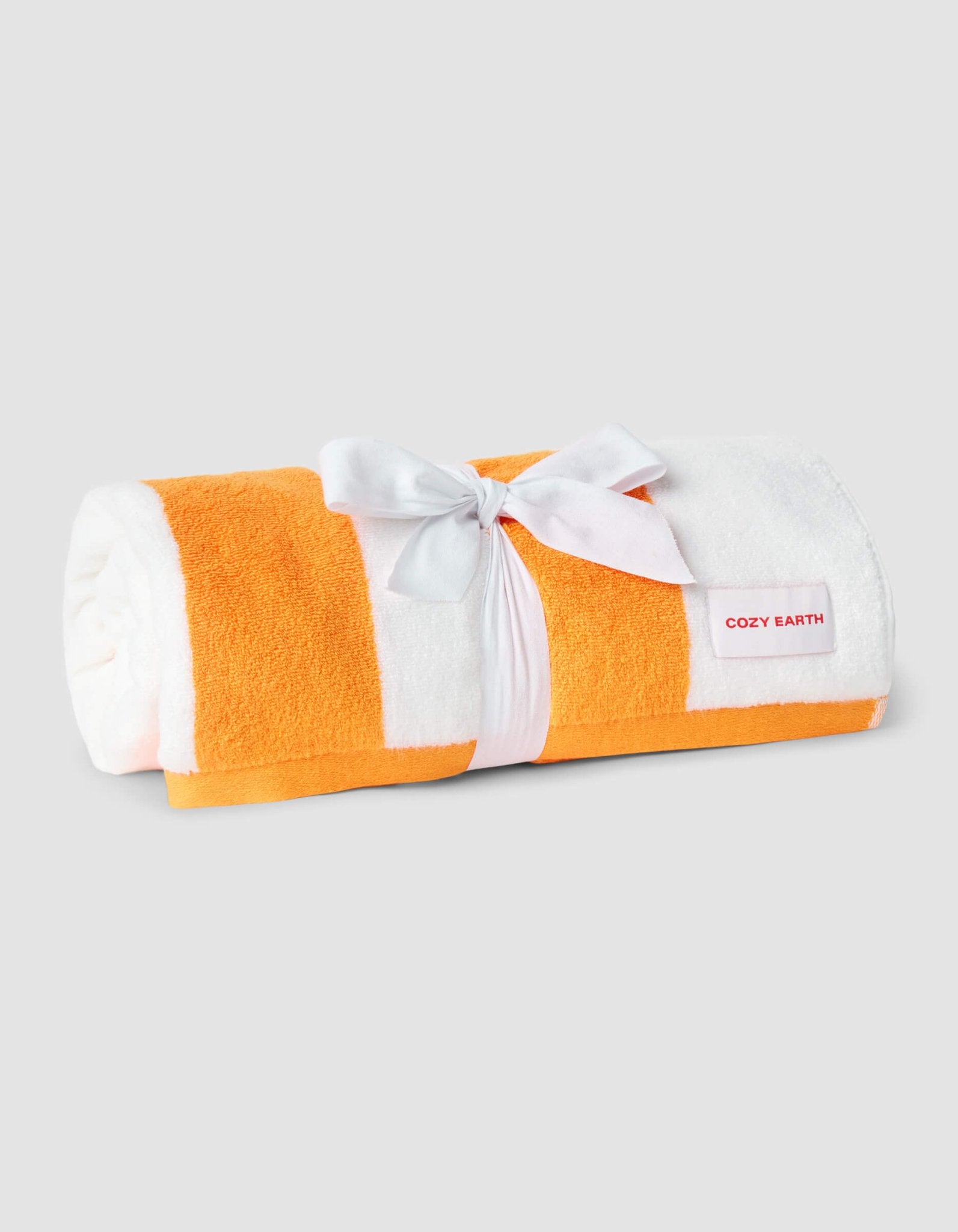 Classic Stripe Resort Towel by Cozy Earth at Shirley Shoppe