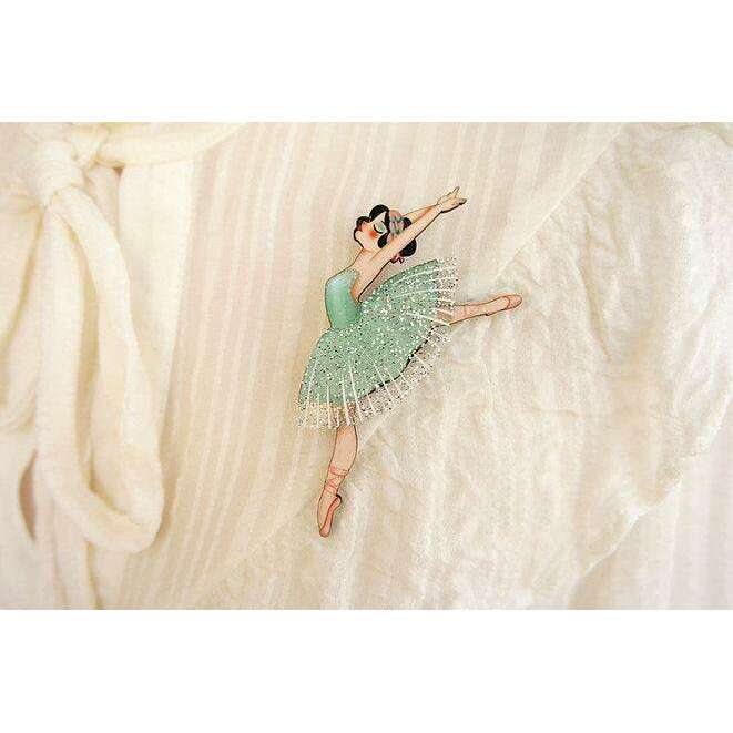 Classical Ballet Brooch by Laliblue