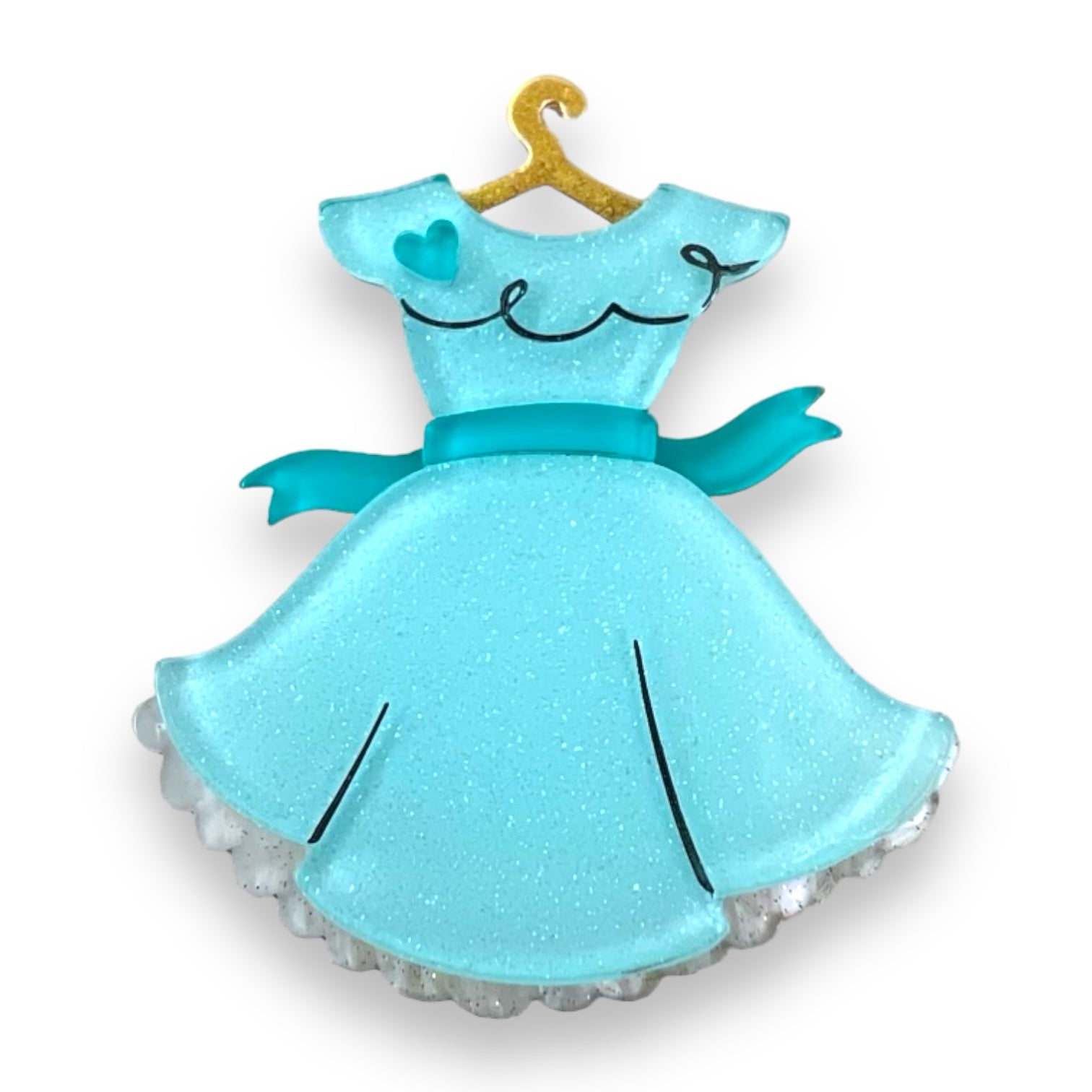 Closet Couture Brooch by Asia Ellington x Lipstick & Chrome by Quirks! at Shirley Shoppe
