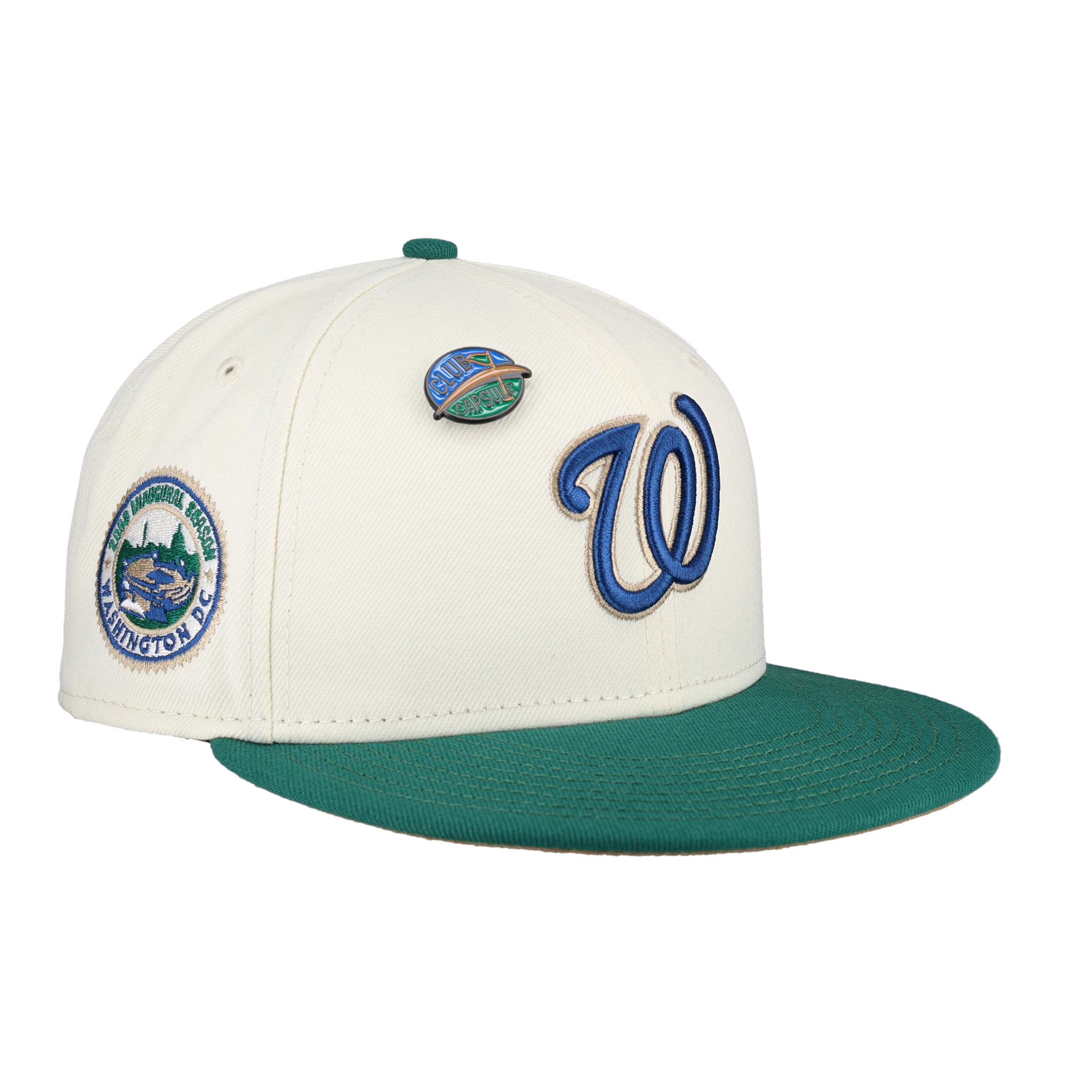 Washington Nationals Capsule Club Collection 2008 Inaugural Season Fitted Hat