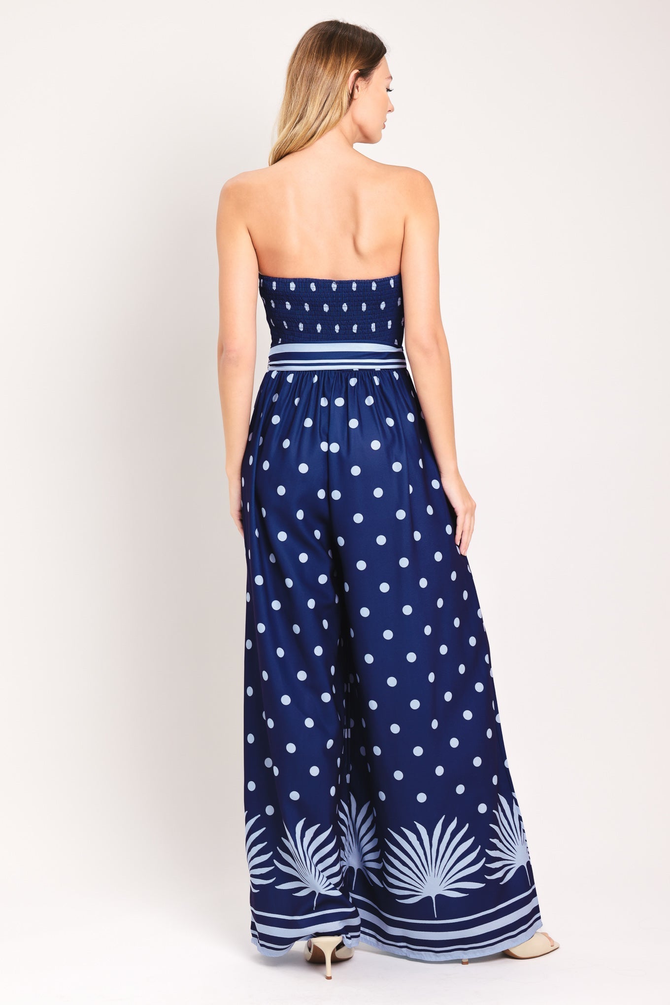 COASTAL SWAY WOVEN JUMPSUIT by Flying Tomato at Shirley Shoppe