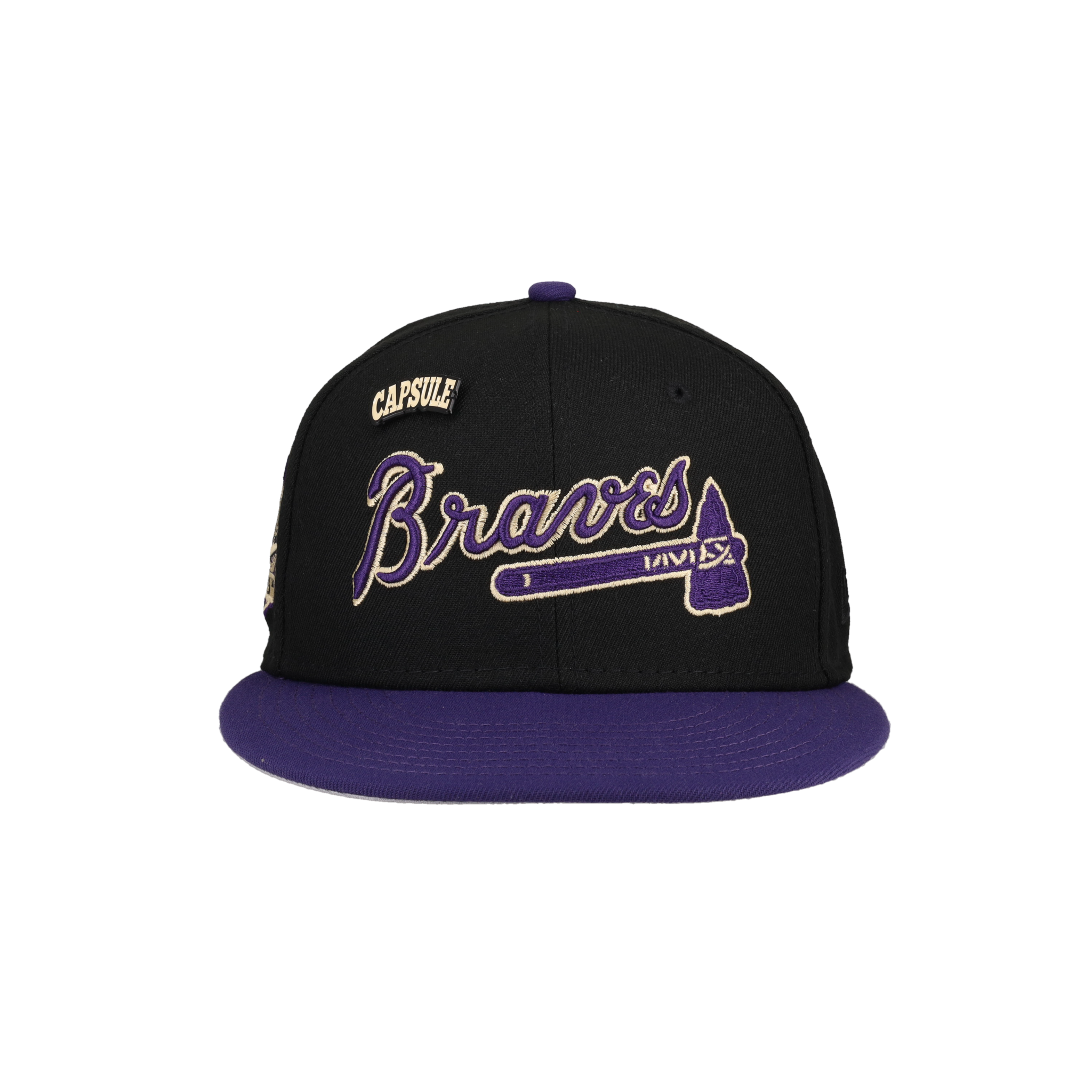 Atlanta Braves Colors in Cream 2.0 Collection 1995 World Series Fitted Hat