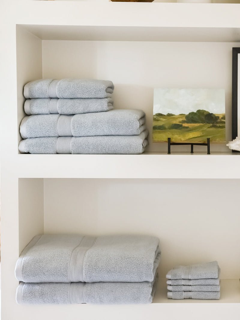 Complete Luxe Bath Bundle by Cozy Earth at Shirley Shoppe