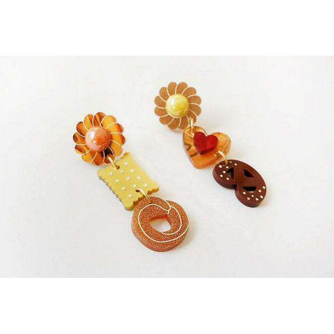 Cookies Earrings by Laliblue