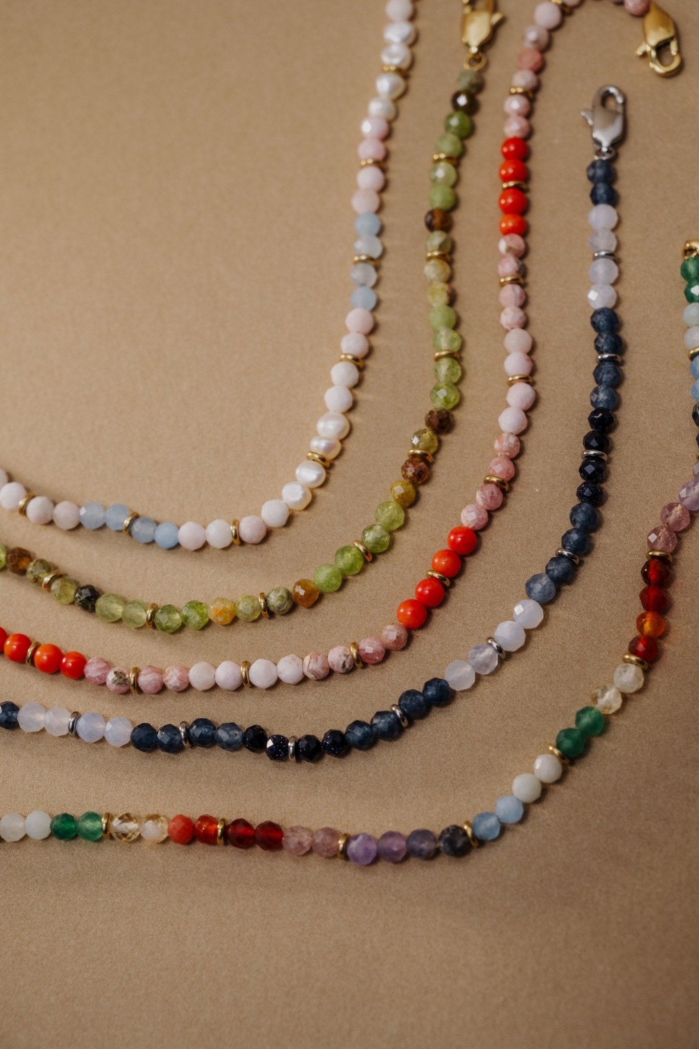 Coral Ombre Semi-Precious Beaded Anklet by ALEX AND ANI at Shirley Shoppe
