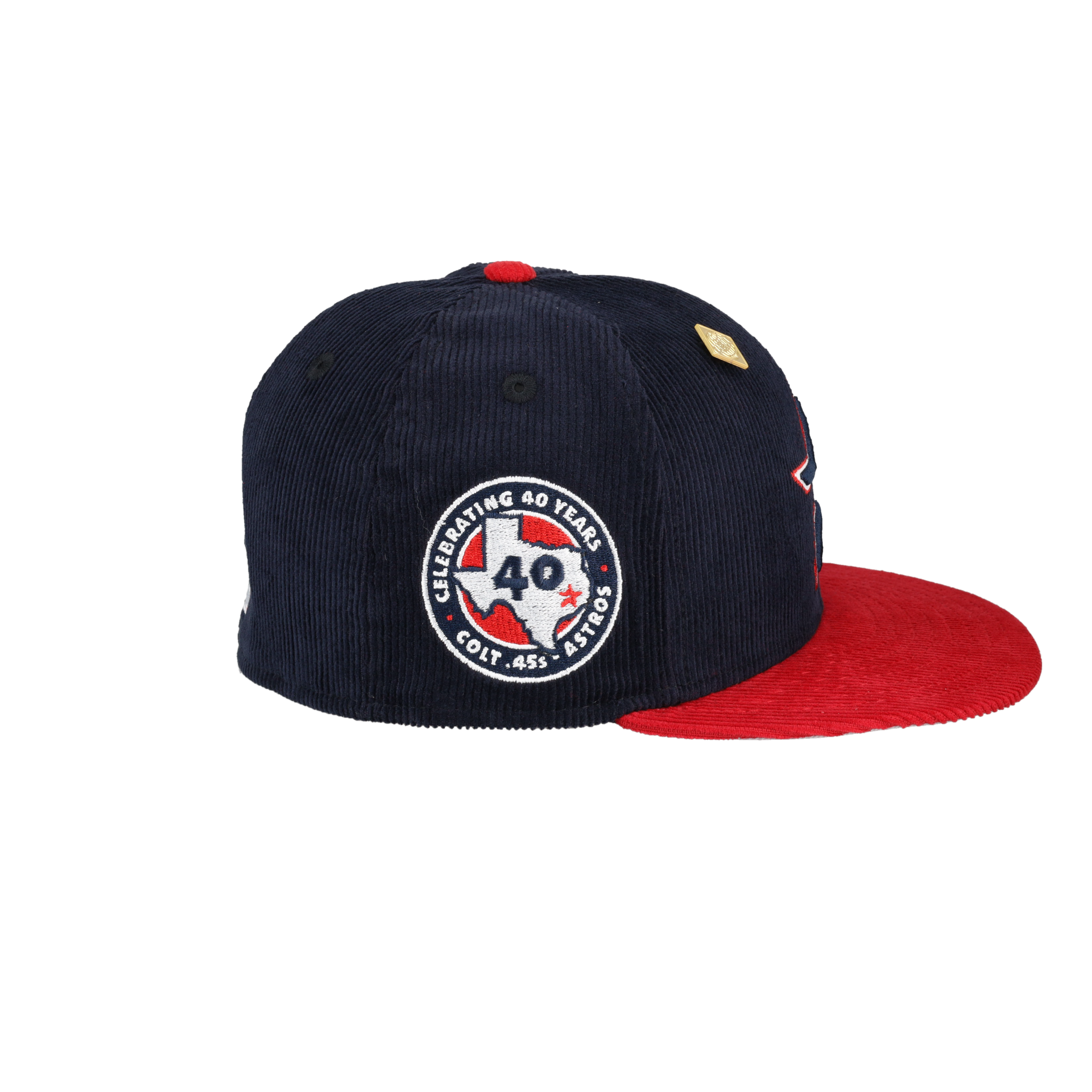 Houston Astros Act Accordingly Collection 40 Years Patch 59Fifty Fitted Hat
