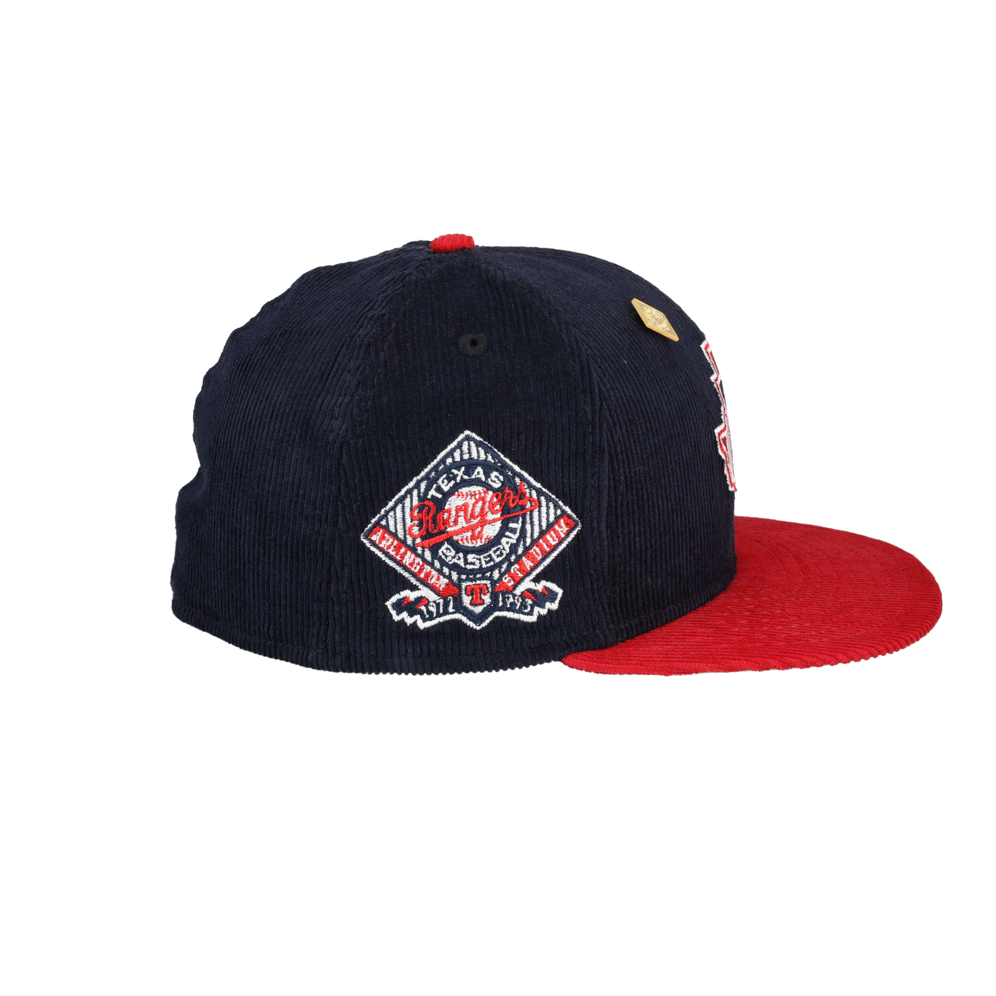 Texas Rangers Act Accordingly Collection Arlington Stadium Patch Fitted Hat