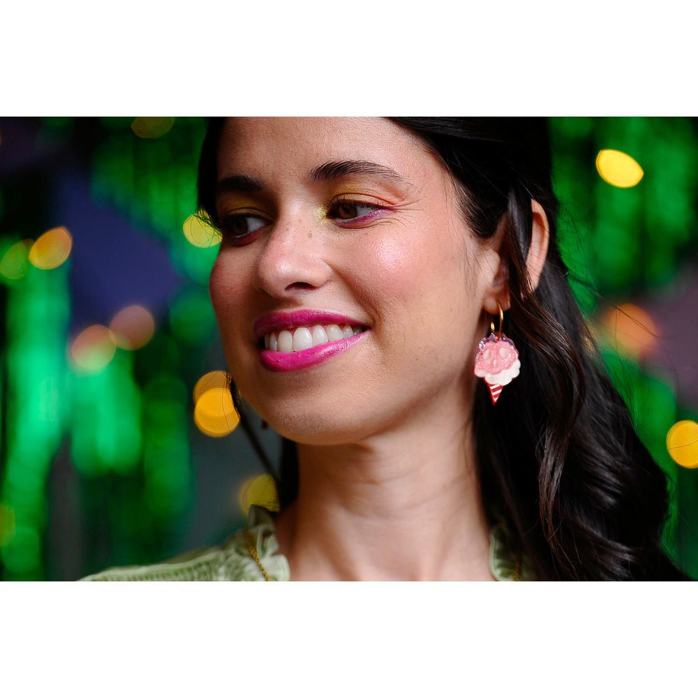 Cotton Candy Earrings by Laliblue by Quirks! at Shirley Shoppe