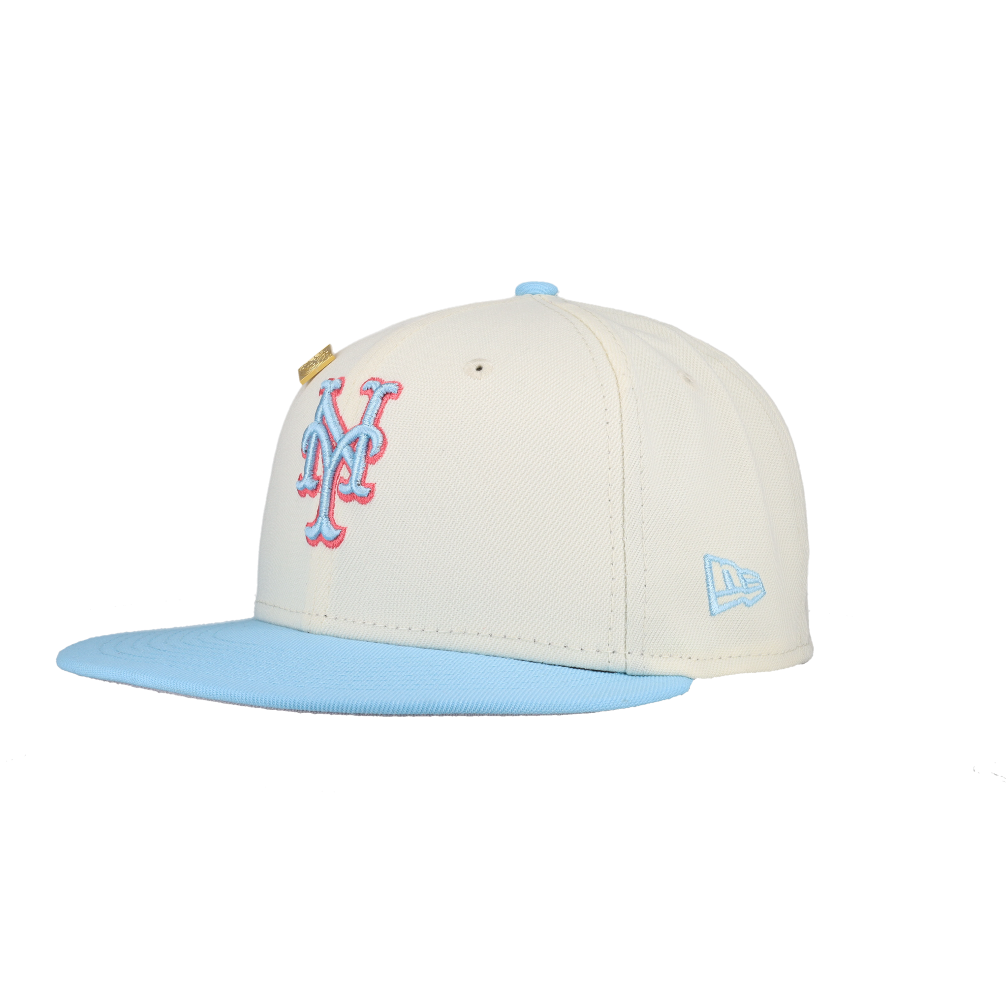 New York Mets Two-Tone Color Pack Chrome Cap 59Fifty Fitted Hat