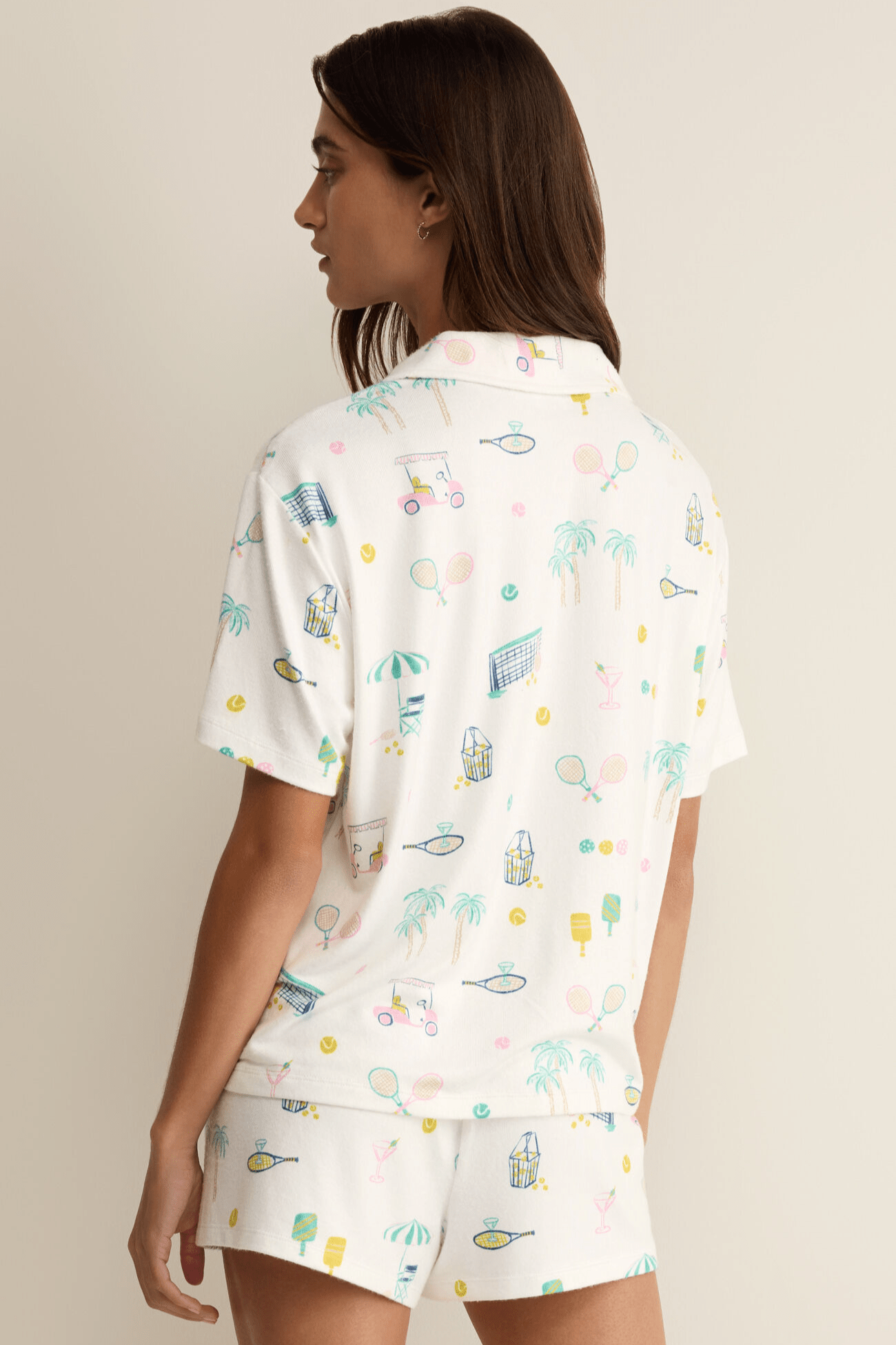 Court Sports PJ Top by z supply at Shirley Shoppe