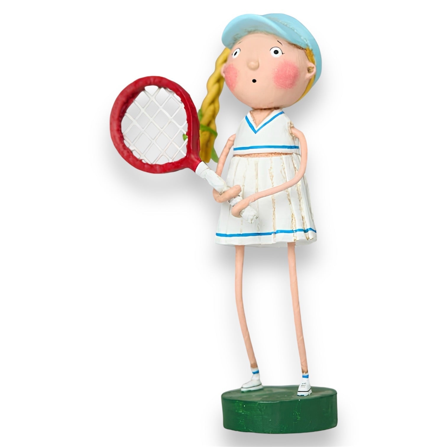 Courtney Tennis Player Figuine by Lori Mitchell by Quirks! at Shirley Shoppe