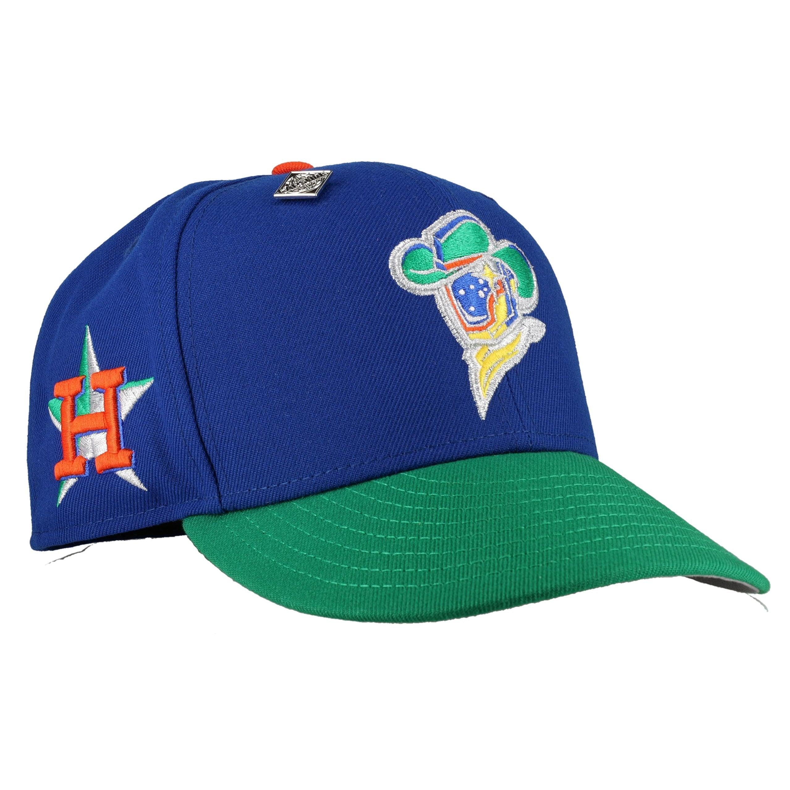 Sugar Land Space Cowboys Blue Big "H" Patch 59Ffity Fitted Hat