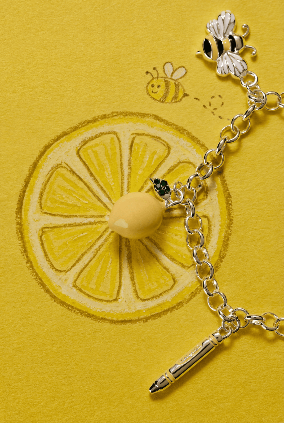 Crayola Fan Favorites Sunglow Charm Bracelet by ALEX AND ANI at Shirley Shoppe
