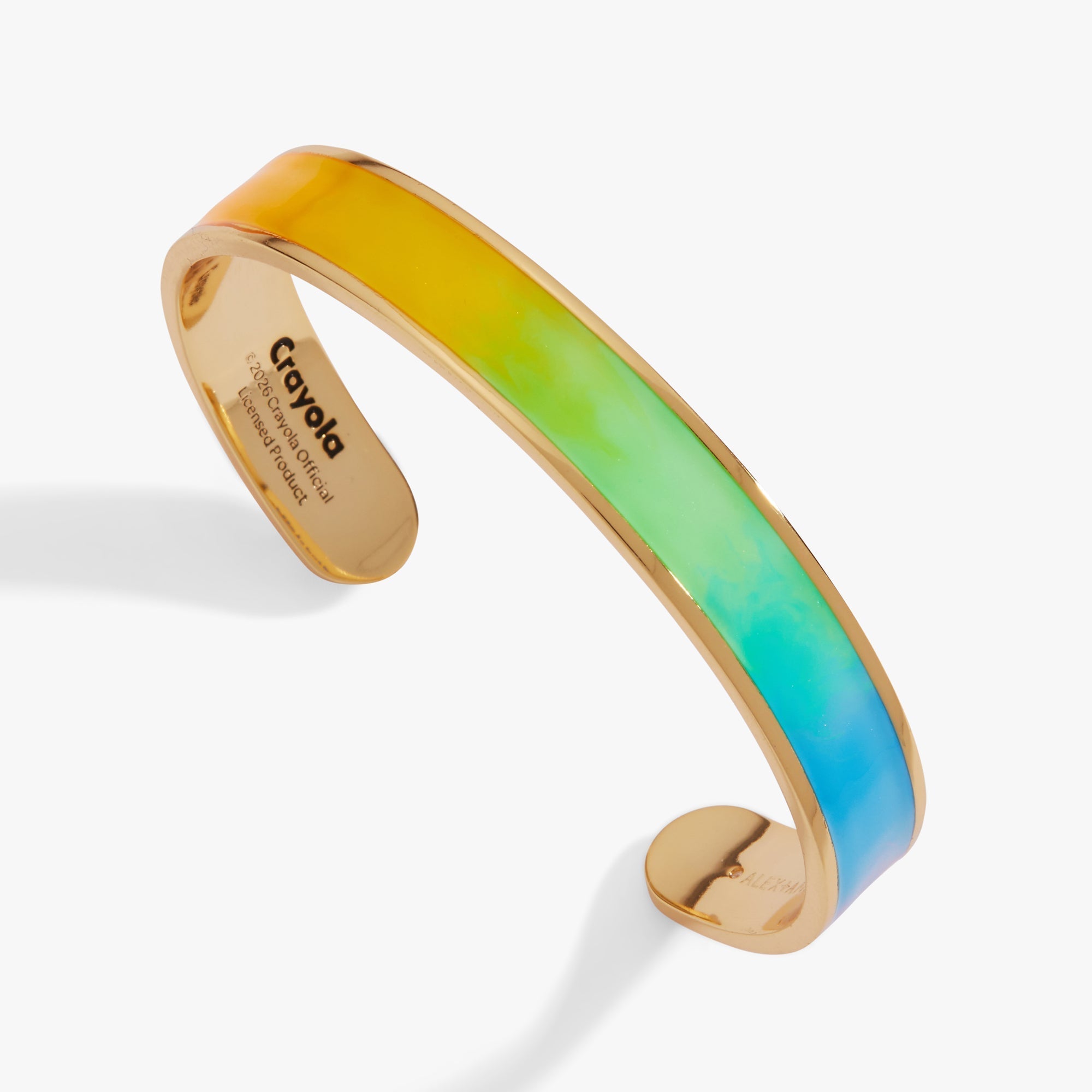 Crayola Rainbow Gradient Cuff by ALEX AND ANI at Shirley Shoppe