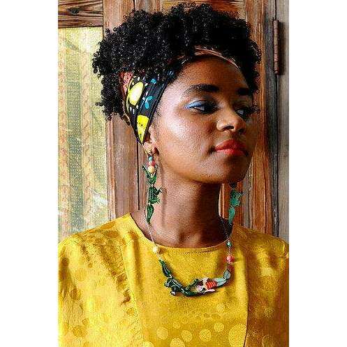 Crocodile Tamer Necklace by Laliblue