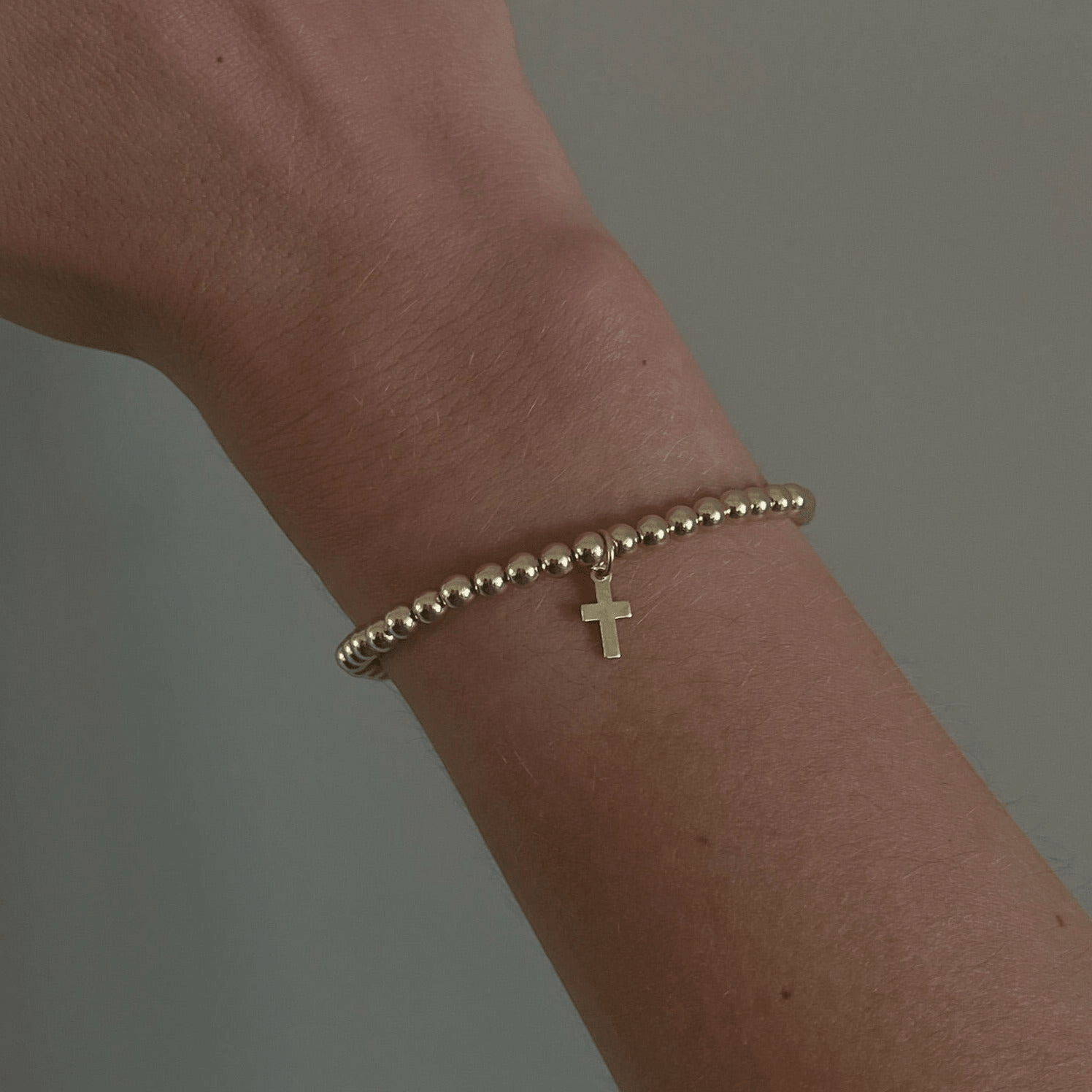 cross juno bracelet (4mm) by Cuffed by Nano LLC at Shirley Shoppe