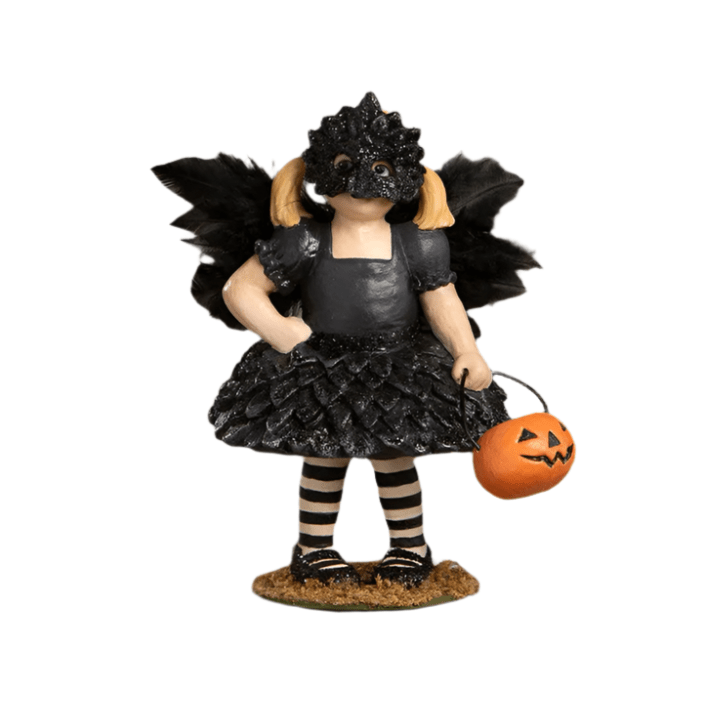 Crow Hazel Girl by Bethany Lowe Designs by Quirks! at Shirley Shoppe