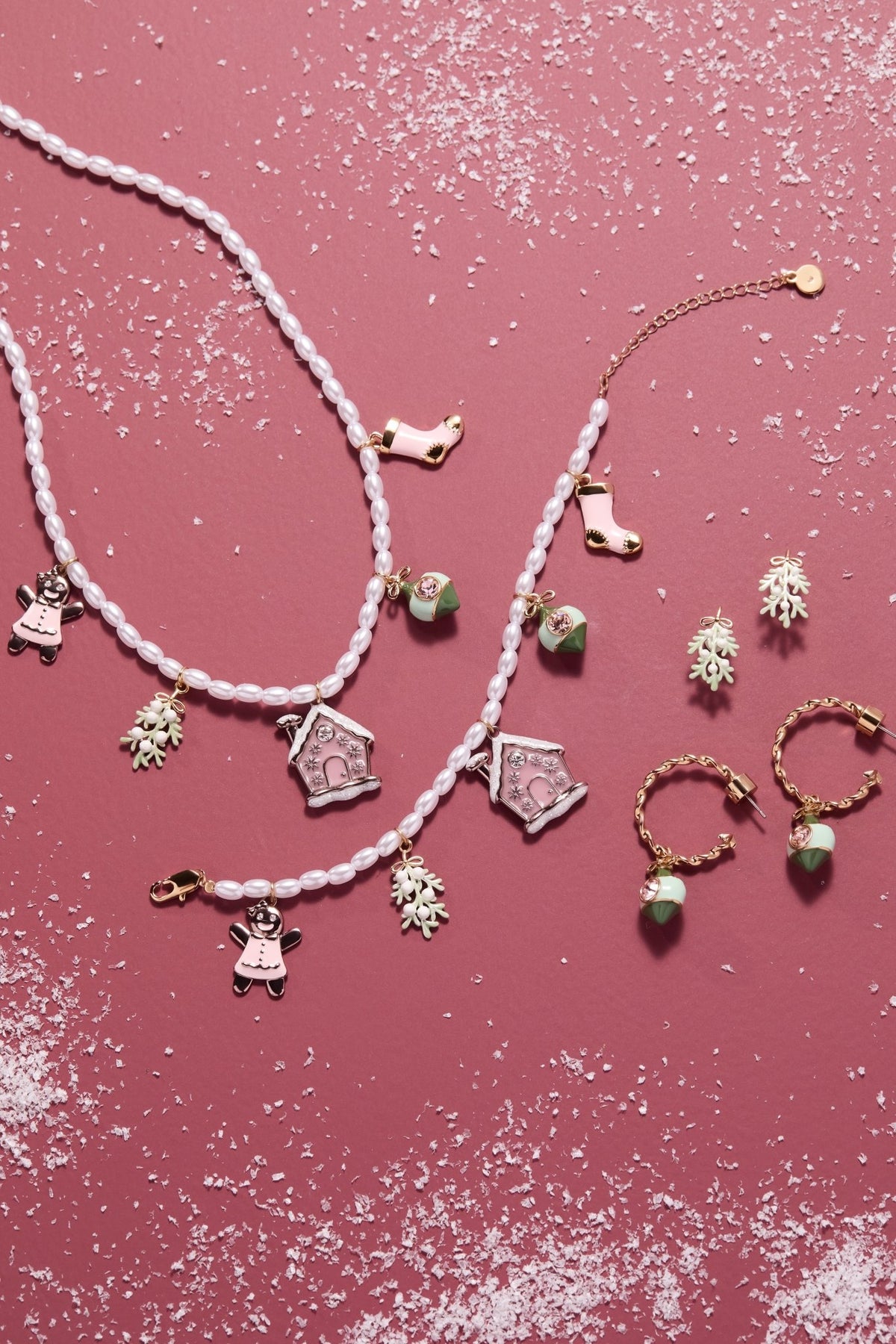 Crystal Bow & Ornament Twisted Hoop Earrings by ALEX AND ANI at Shirley Shoppe