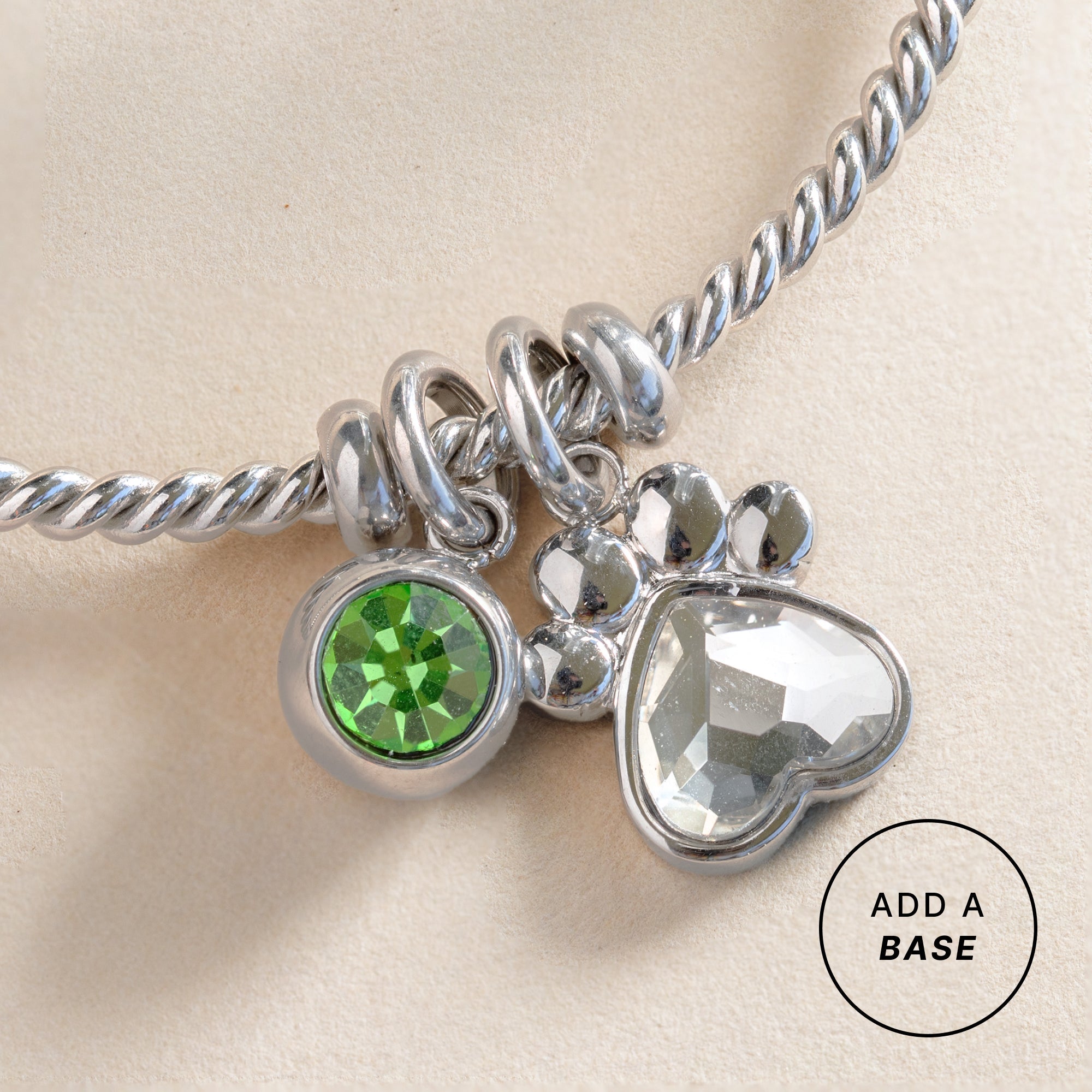 Crystal Paw Interchangeable Charm by ALEX AND ANI at Shirley Shoppe