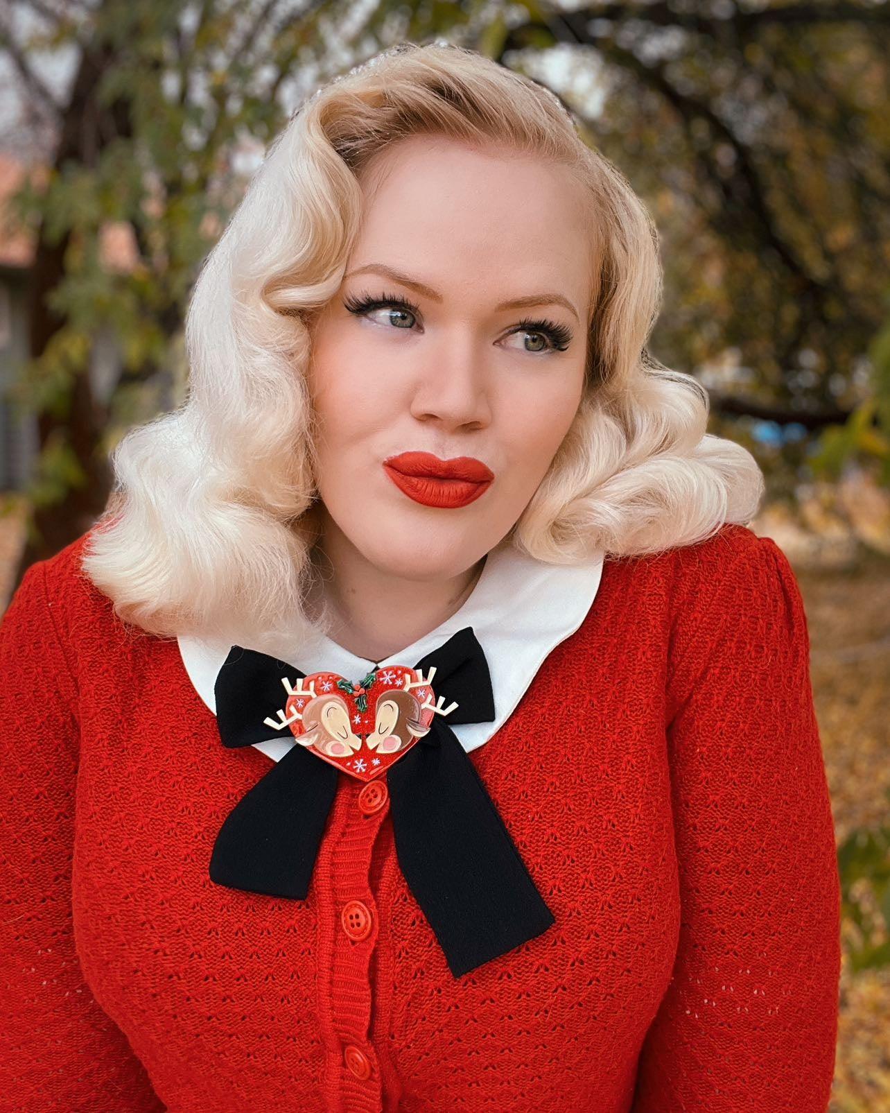 Cupid Brooch by Asia Ellington x Lipstick & Chrome by Quirks! at Shirley Shoppe