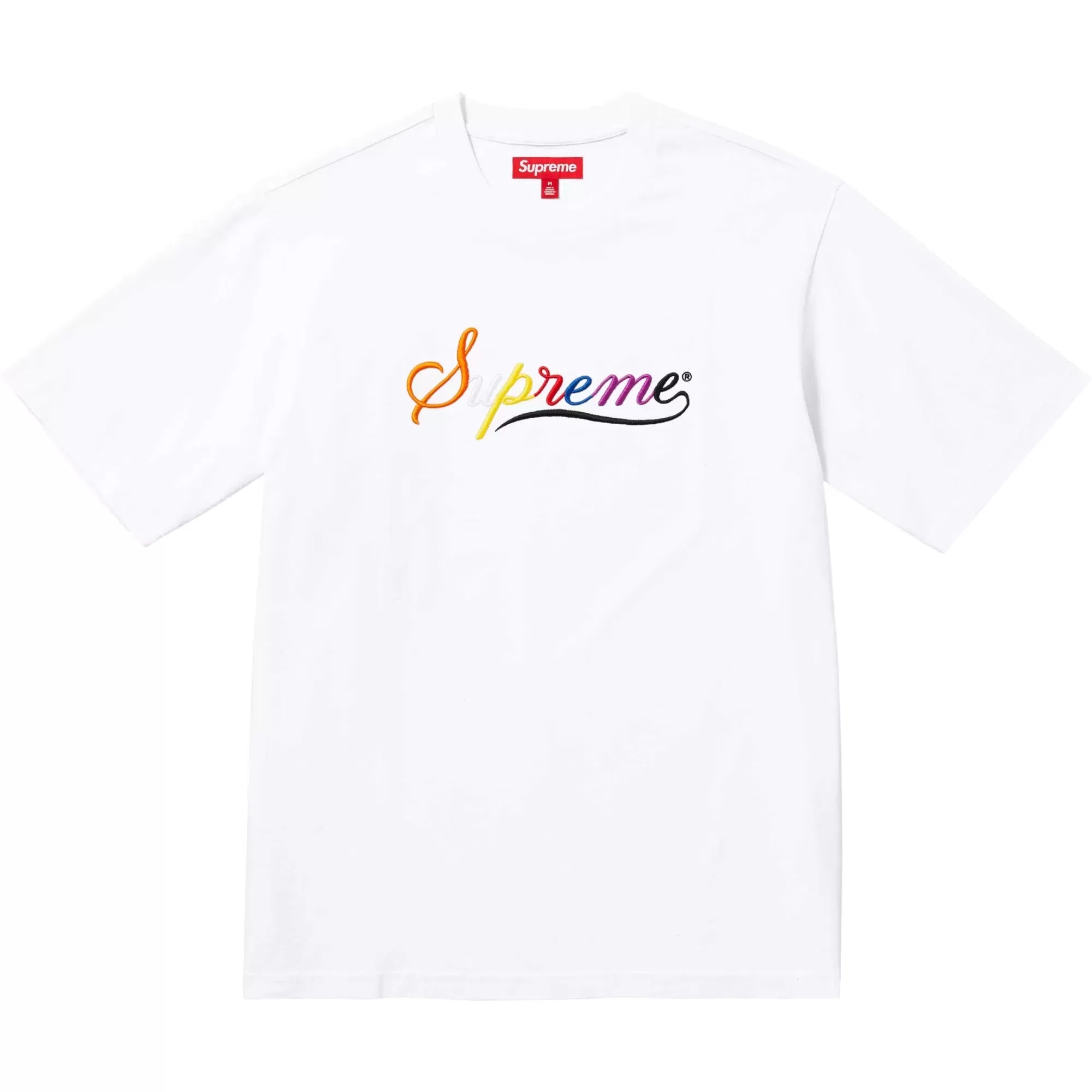 Supreme Cursive S/S Top White
