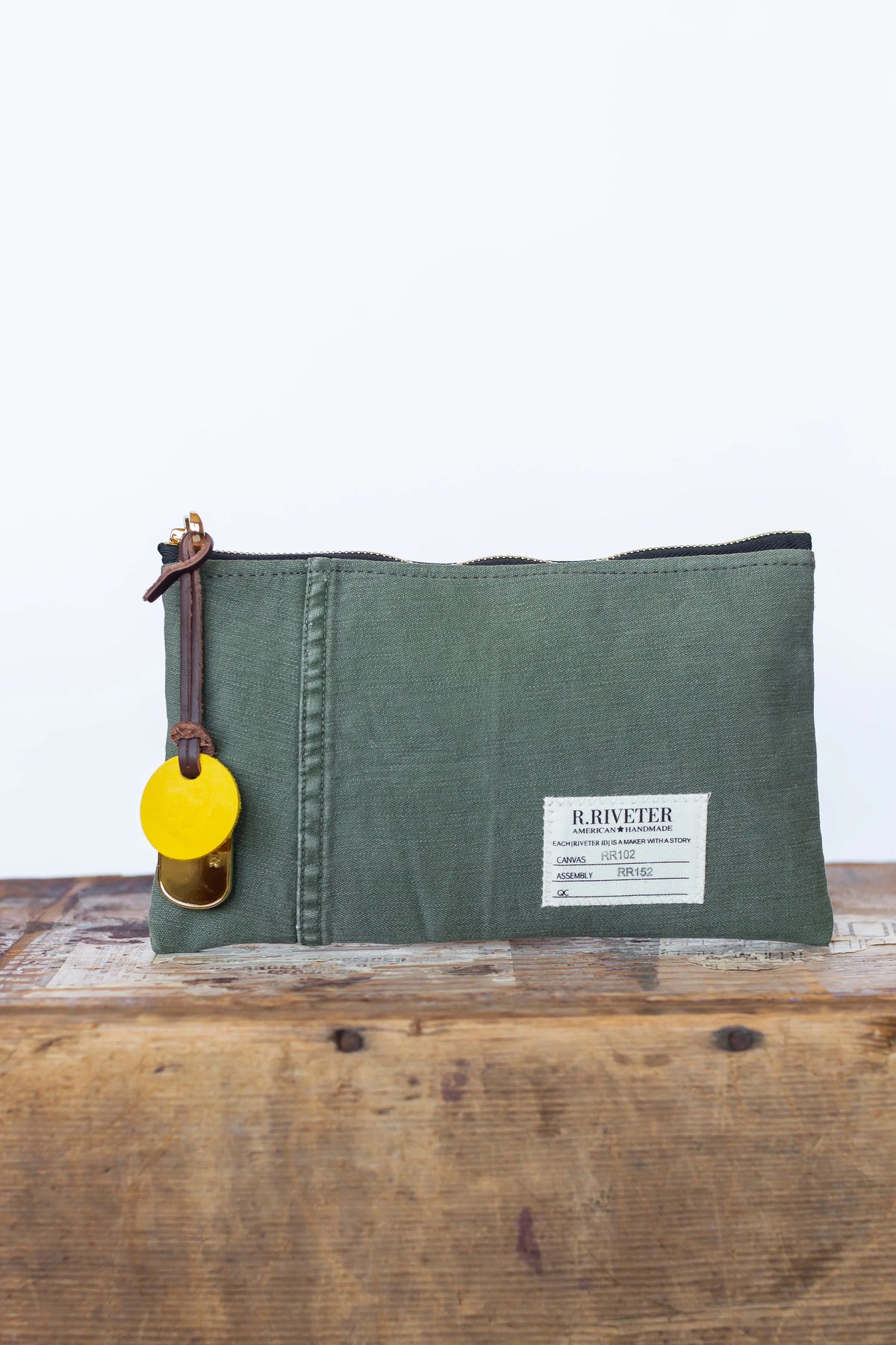 Zipper Pouch | Heirloom "Your Materials, Your Story"