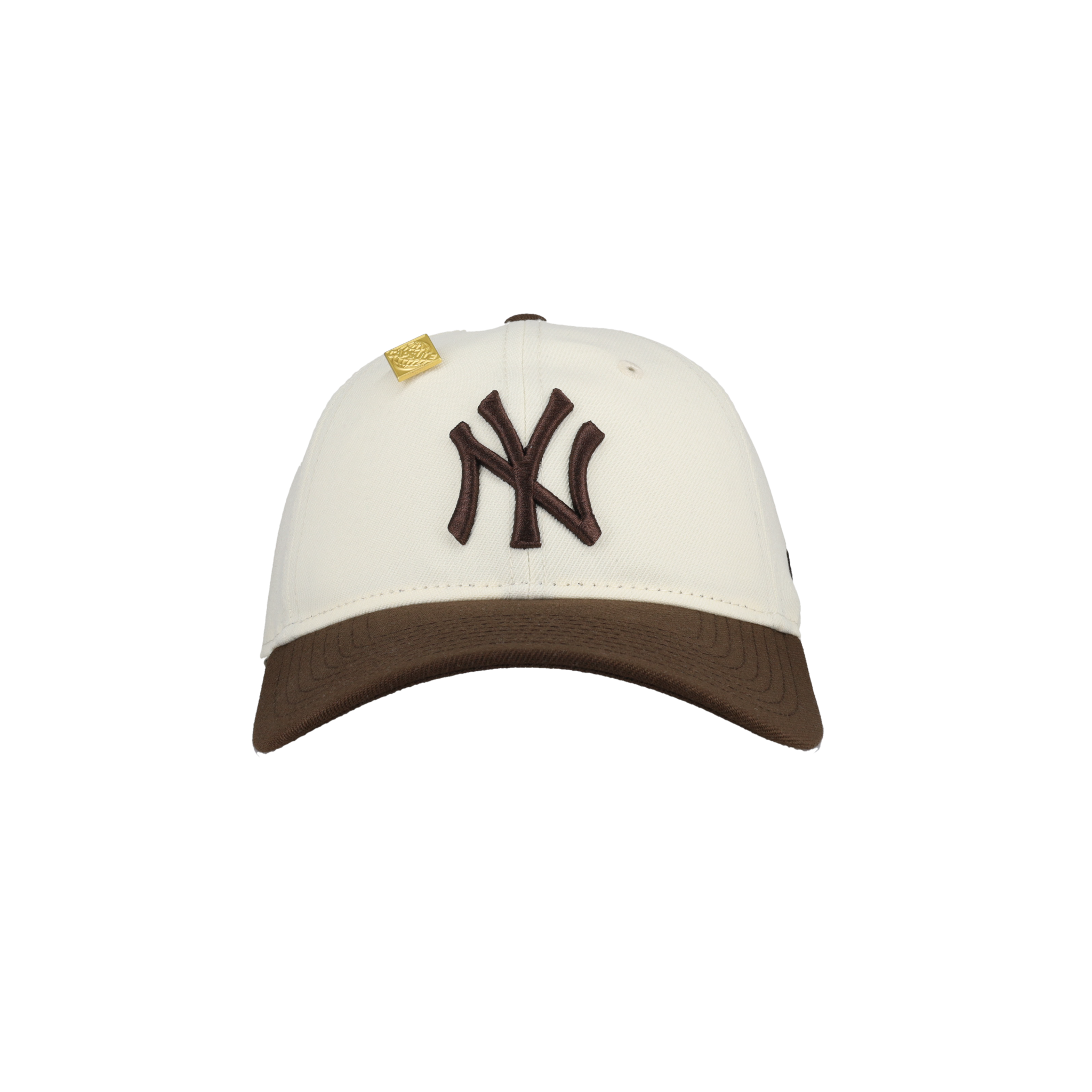 New York Yankees New Era 9Twenty Adjustable Hat (Chrome/Walnut)