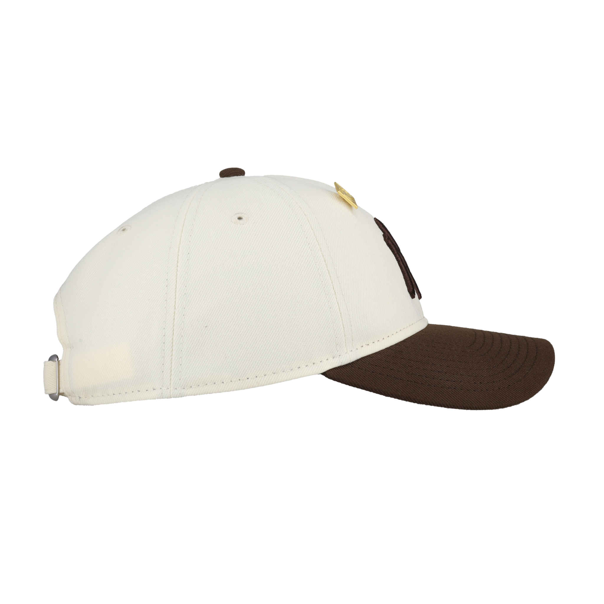 New York Yankees New Era 9Twenty Adjustable Hat (Chrome/Walnut)