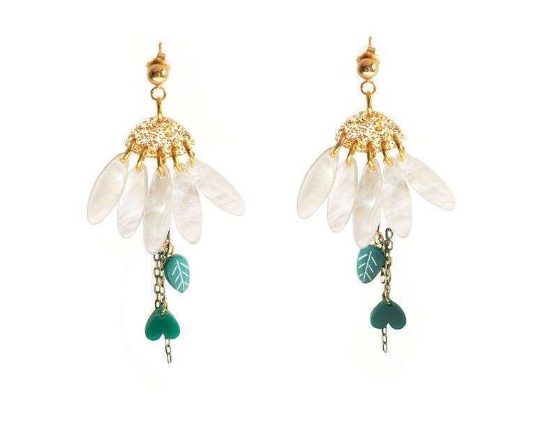 Daisies Petals Earrings by Laliblue by Quirks! at Shirley Shoppe