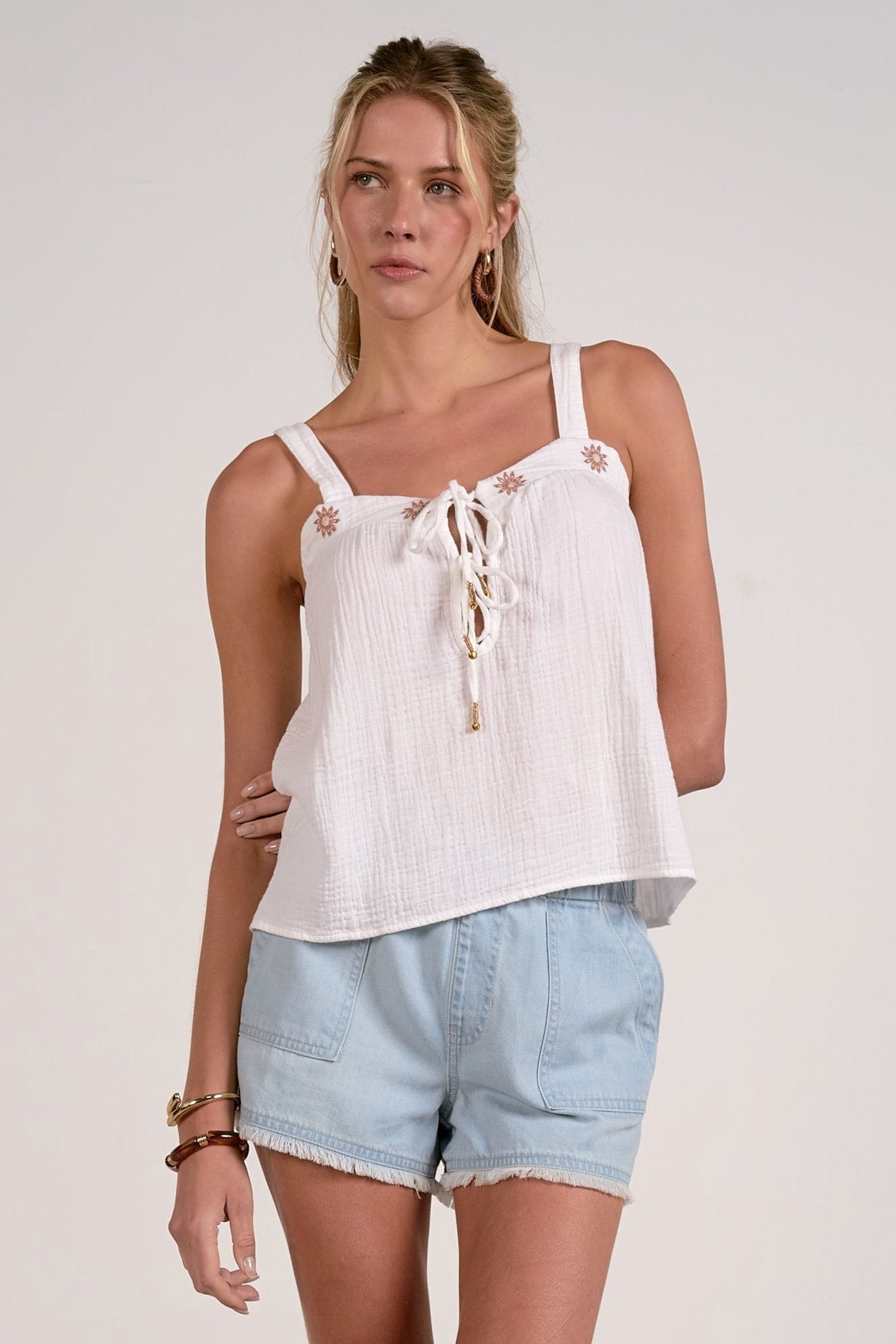 Dayton Top by Shop Elan at Shirley Shoppe
