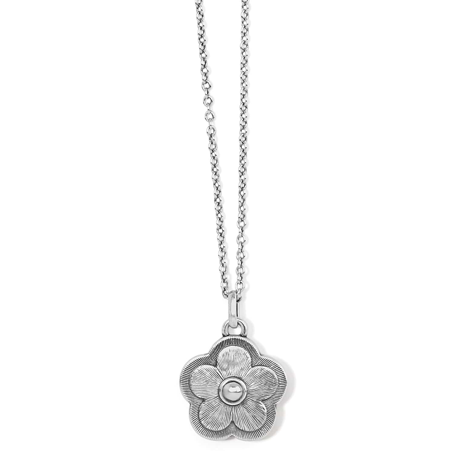 Dazzling Love White Flower Necklace