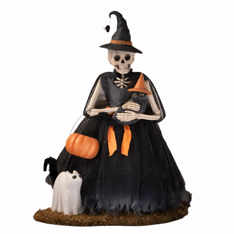 Deadra Skeleton by Bethany Lowe Designs by Quirks! at Shirley Shoppe