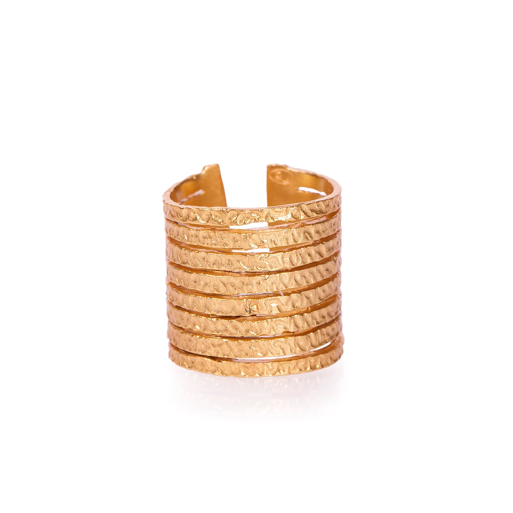 Deco Wire Stackable Ring by Christina Greene at Shirley Shoppe