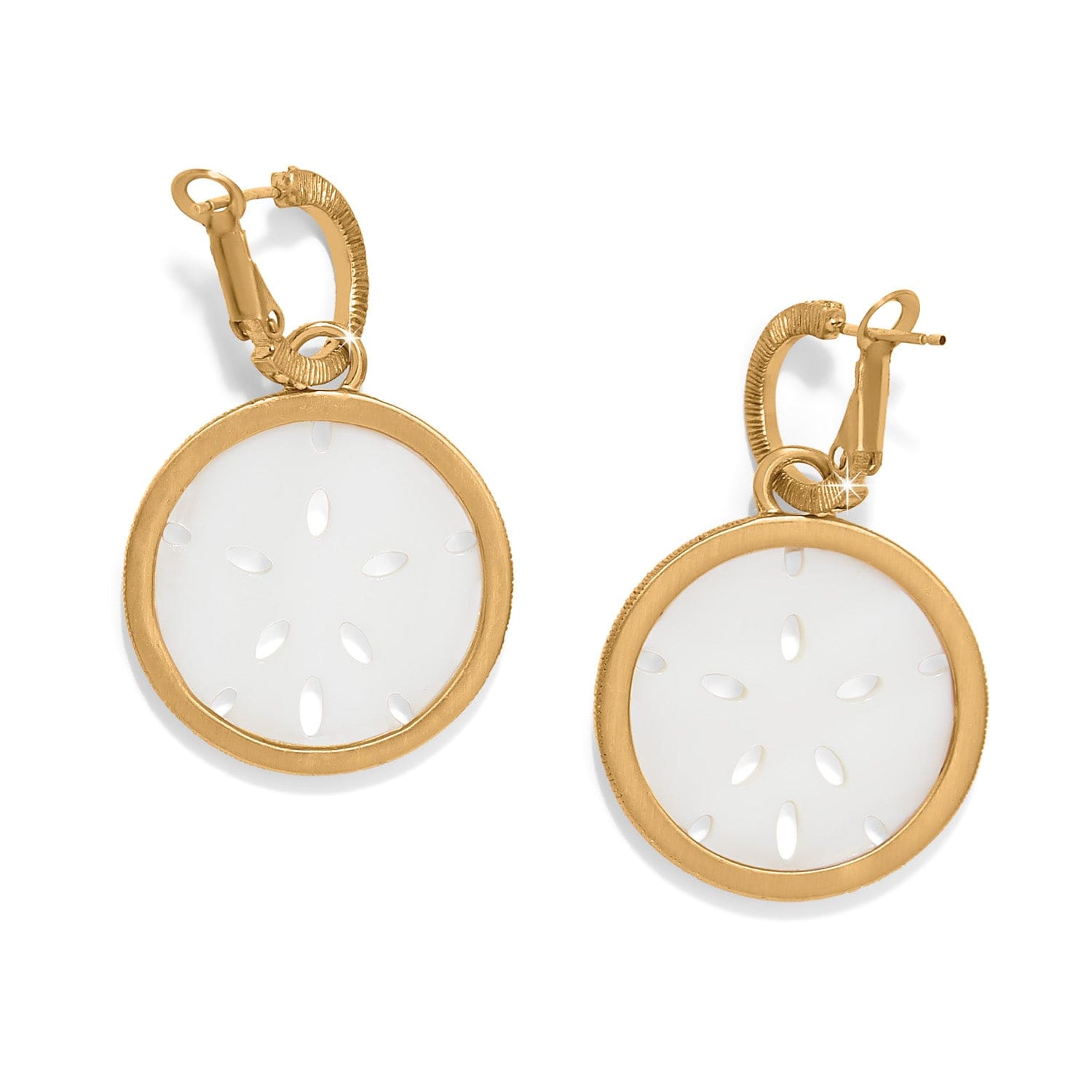 Del Mar Charm Hoop Earrings