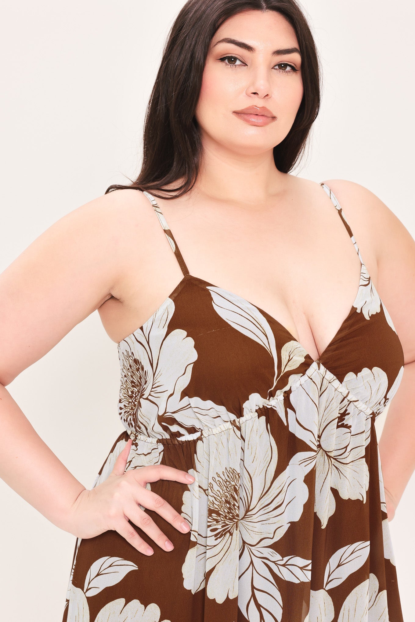 DESERT BLOOM WOVEN MAXI DRESS by Flying Tomato at Shirley Shoppe