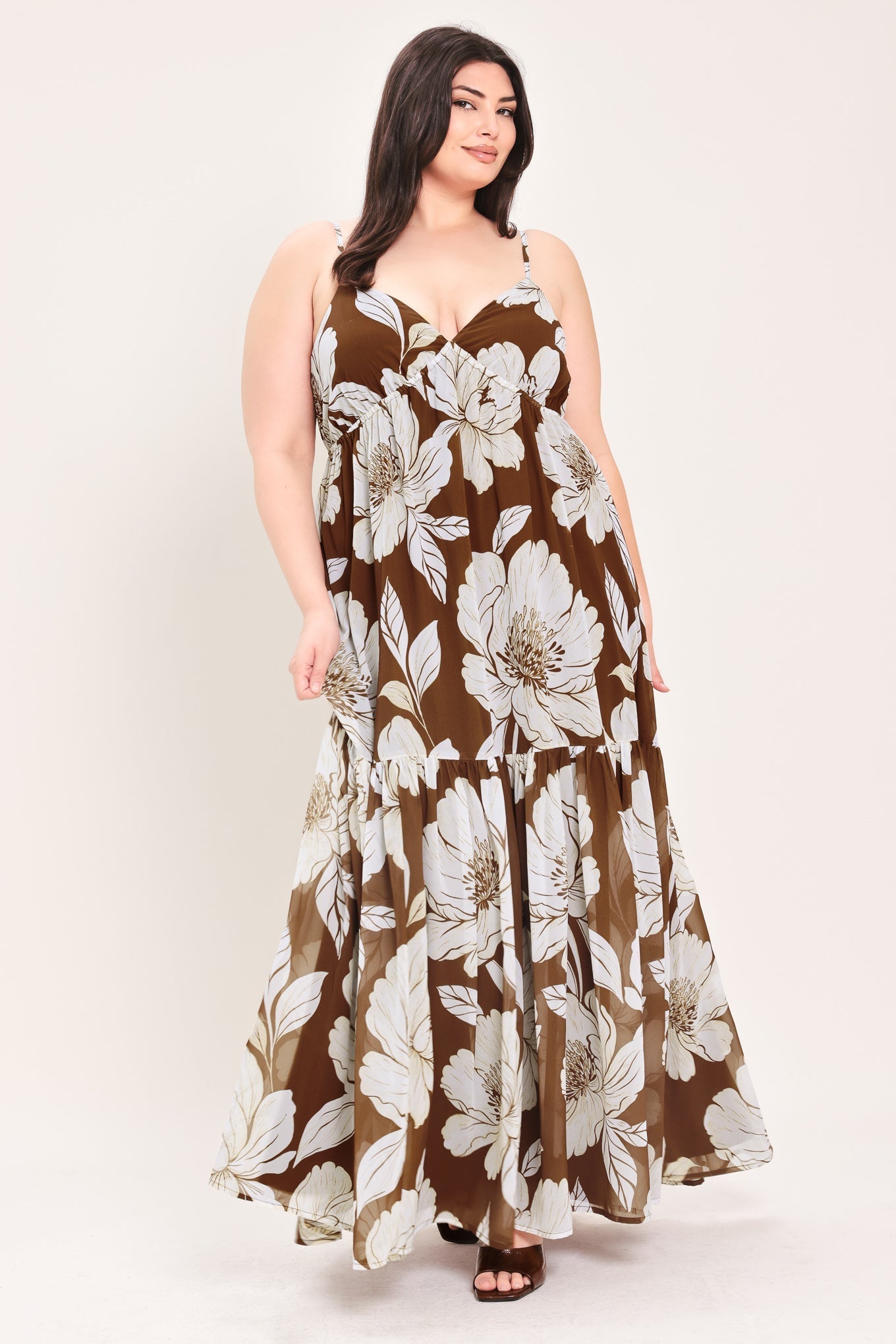 DESERT BLOOM WOVEN MAXI DRESS by Flying Tomato at Shirley Shoppe