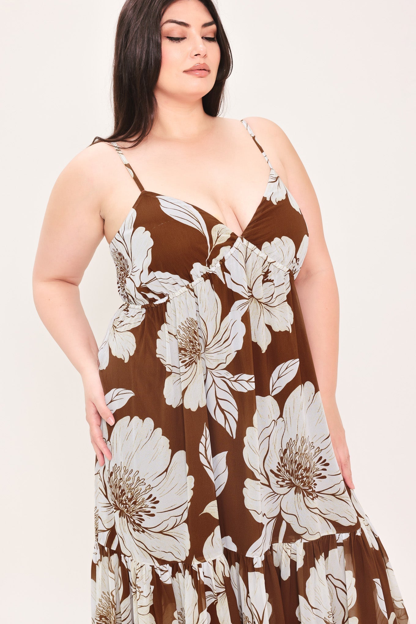 DESERT BLOOM WOVEN MAXI DRESS by Flying Tomato at Shirley Shoppe