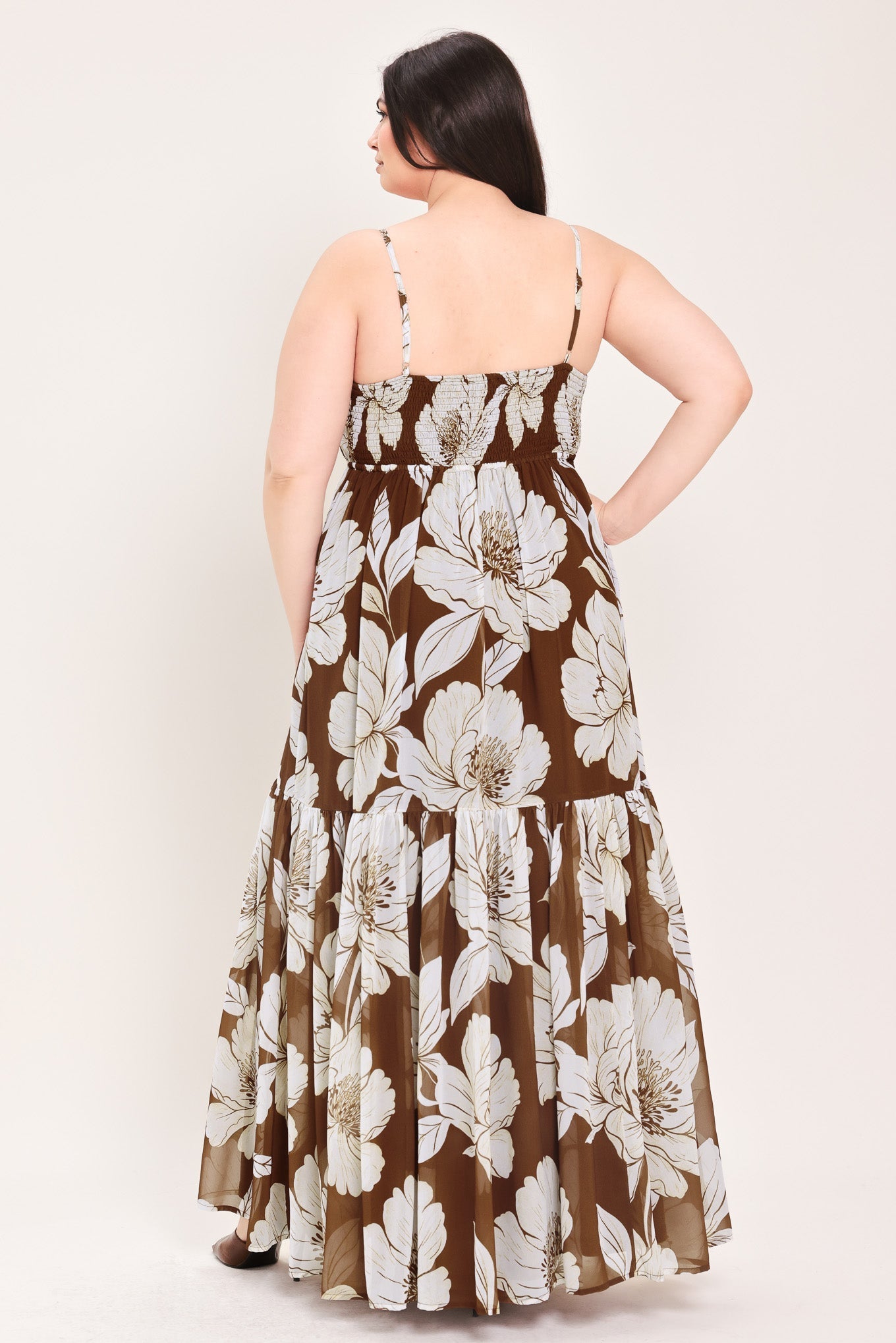 DESERT BLOOM WOVEN MAXI DRESS by Flying Tomato at Shirley Shoppe