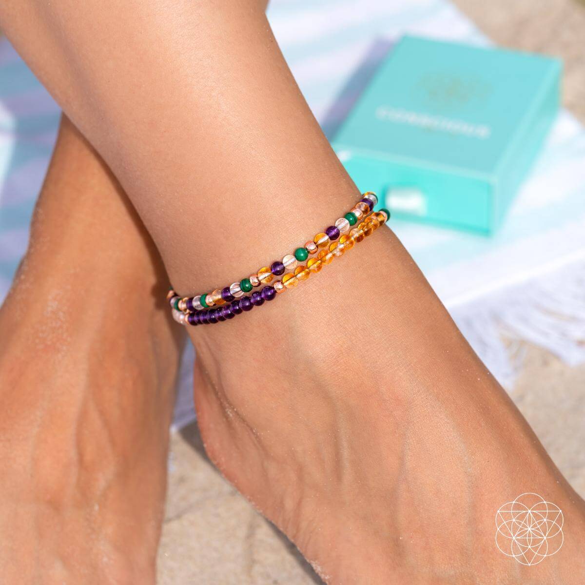 Destiny Maker - Powerhouse Anklet Set by Conscious Items at Shirley Shoppe