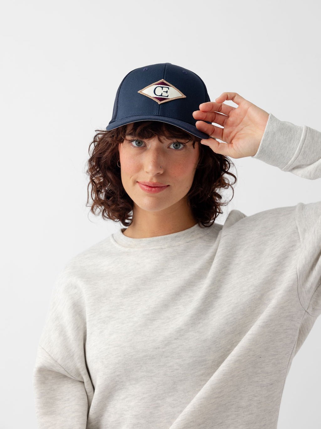 Diamond Mesh Trucker Hat by Cozy Earth at Shirley Shoppe
